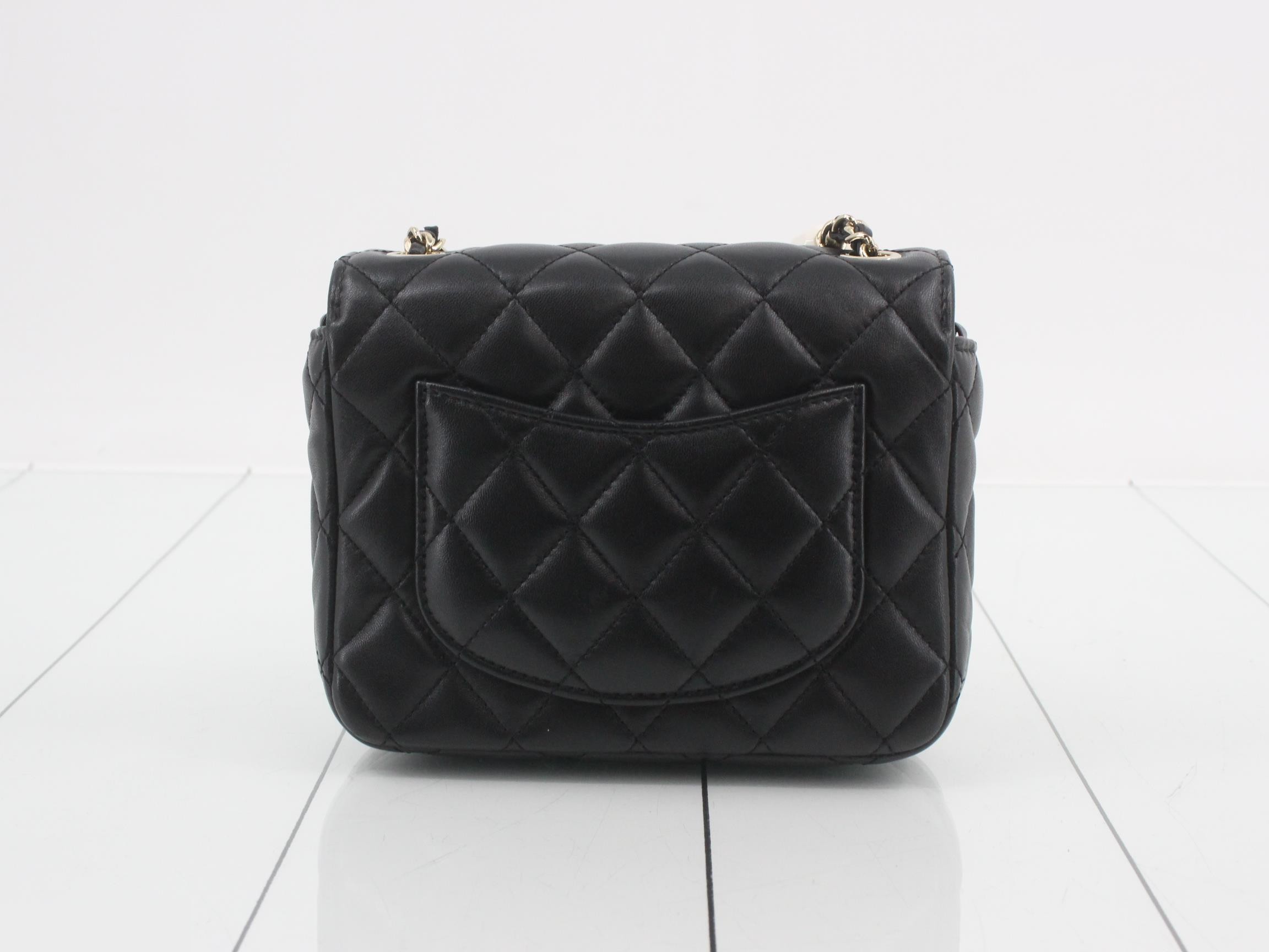 Matelassé Chain Shoulder Bag — view 2