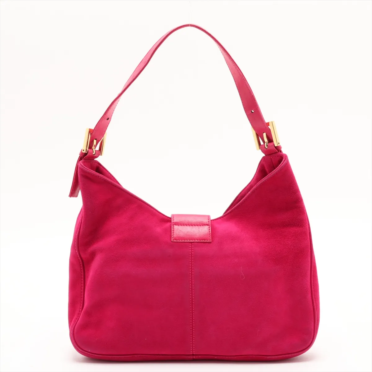 26569 Suede x Leather Shoulder Bag Pink — view 2