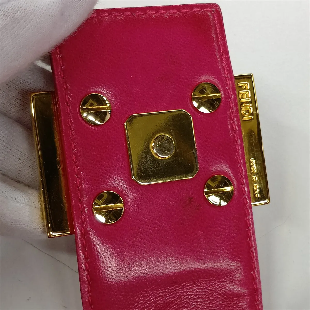 26569 Suede x Leather Shoulder Bag Pink — view 11