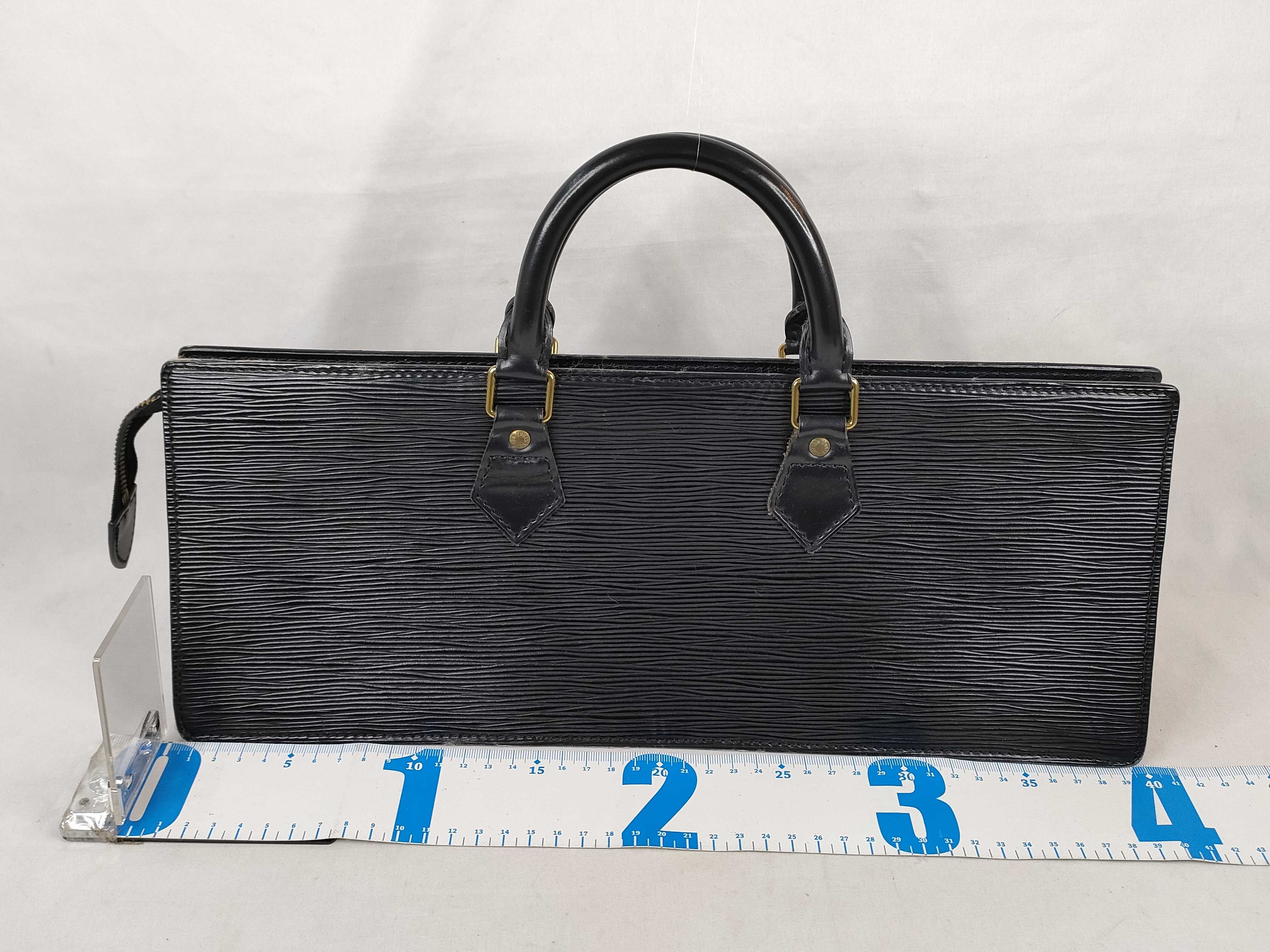 Epi Leather Handbag Sac Triangle Handbag — view 2