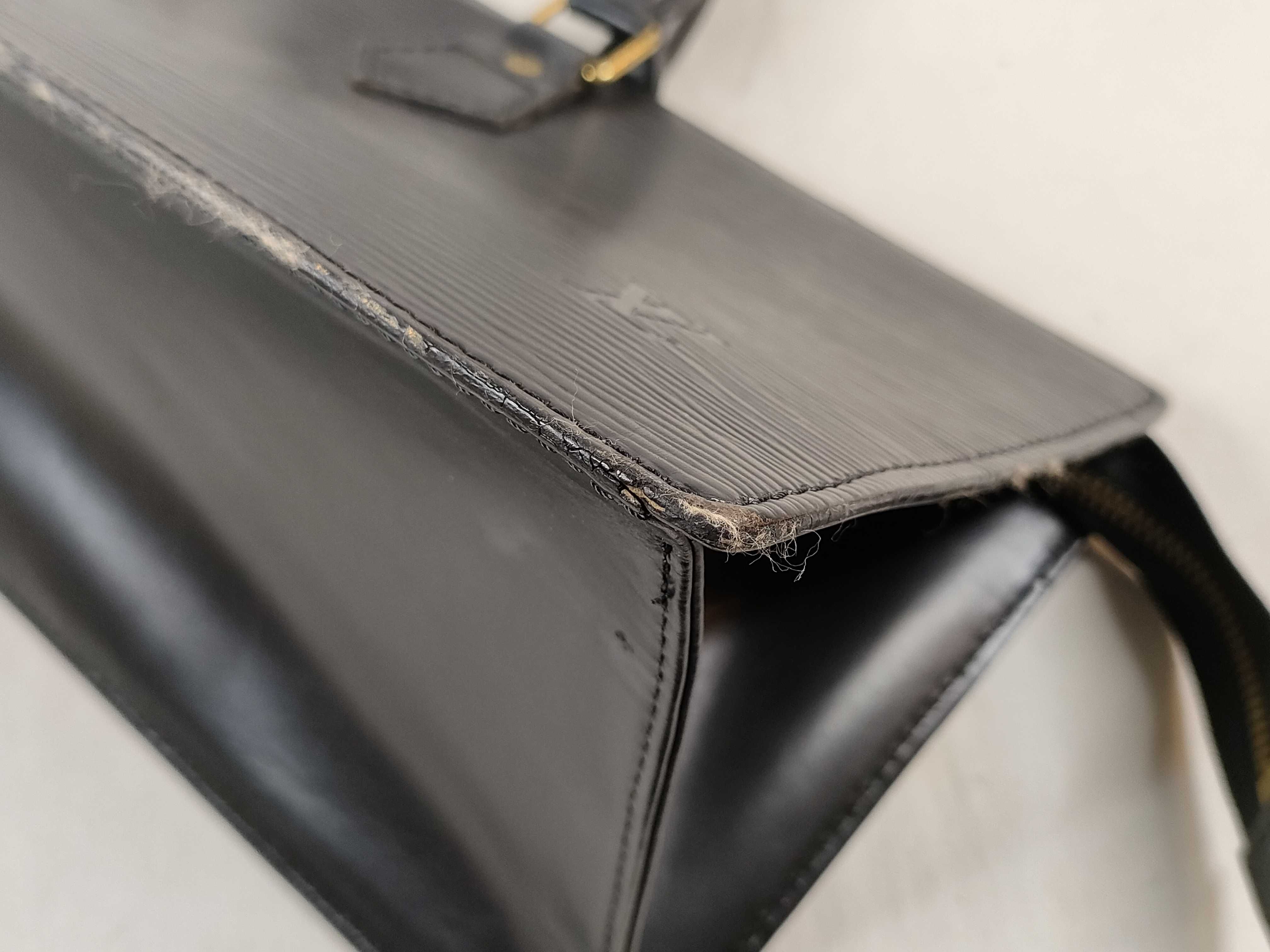 Epi Leather Handbag Sac Triangle Handbag — view 6