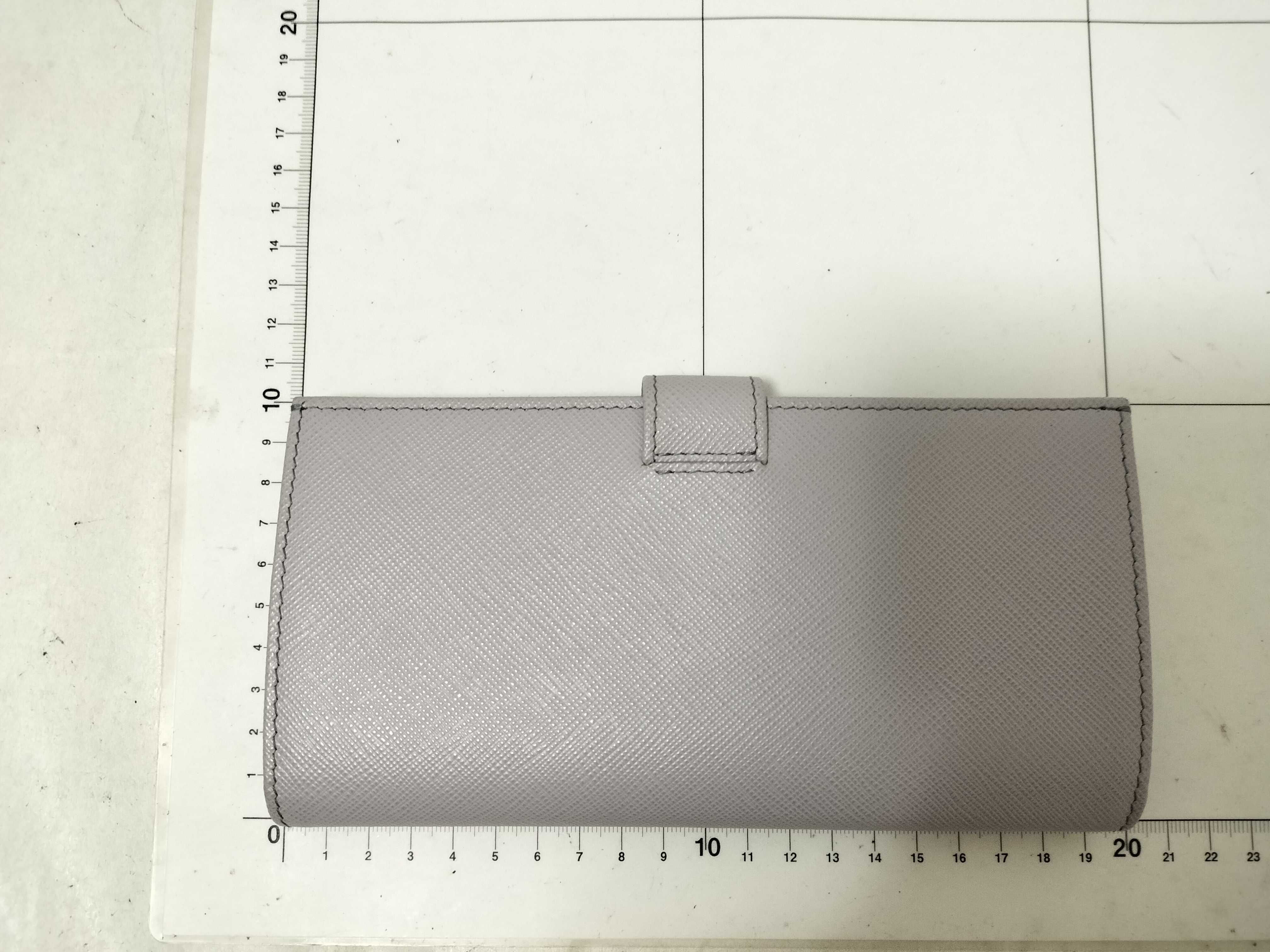 Saffiano 1MV025 Leather Long Wallet — view 2