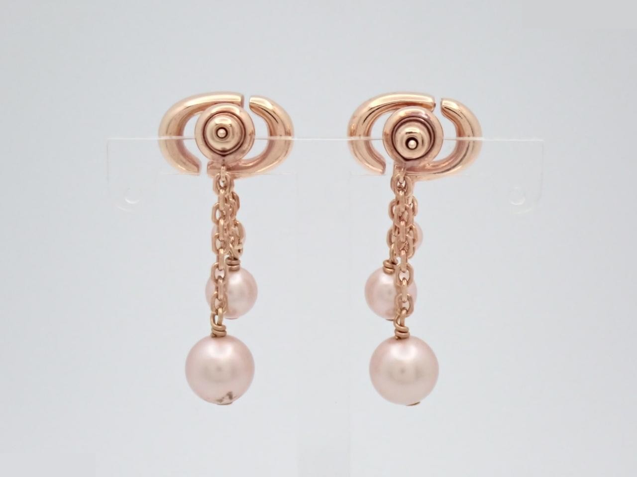CD Rhinestone Earrings — view 2