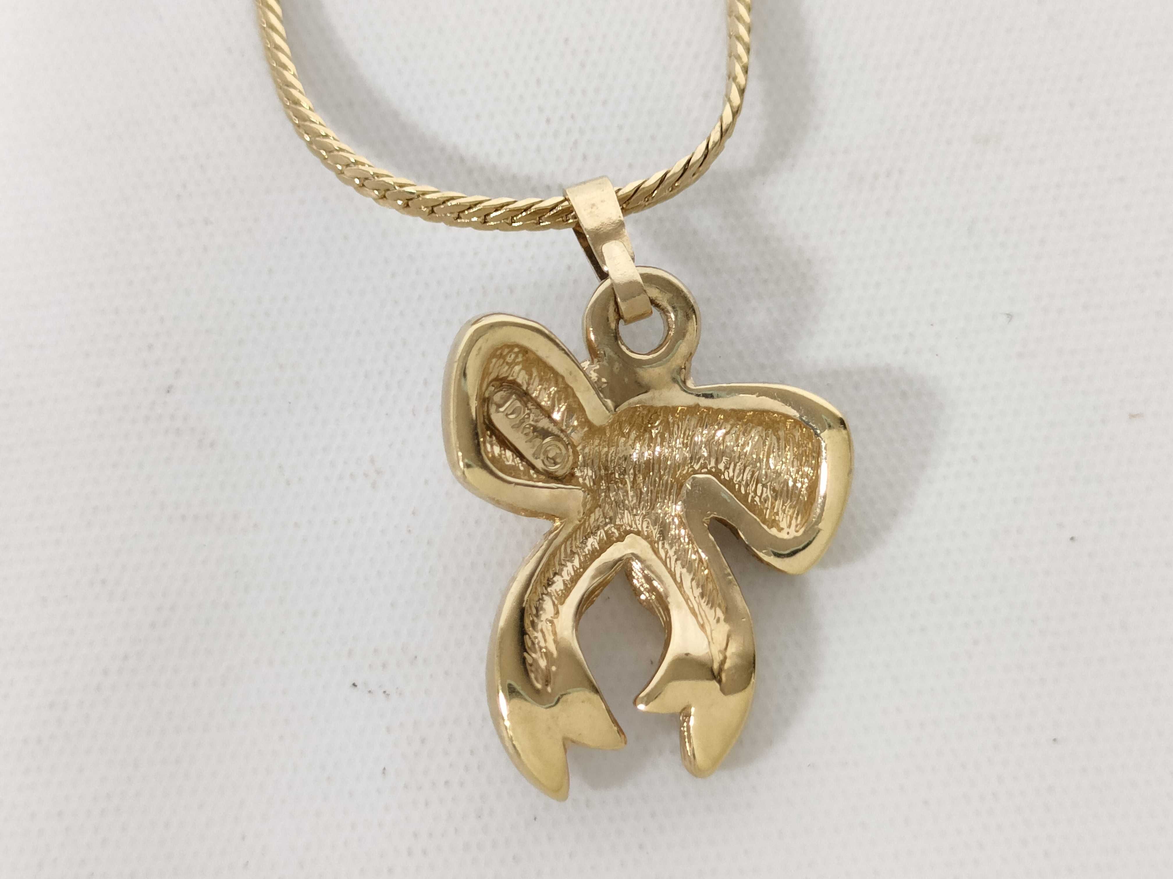 Gold Logo Necklace — view 2
