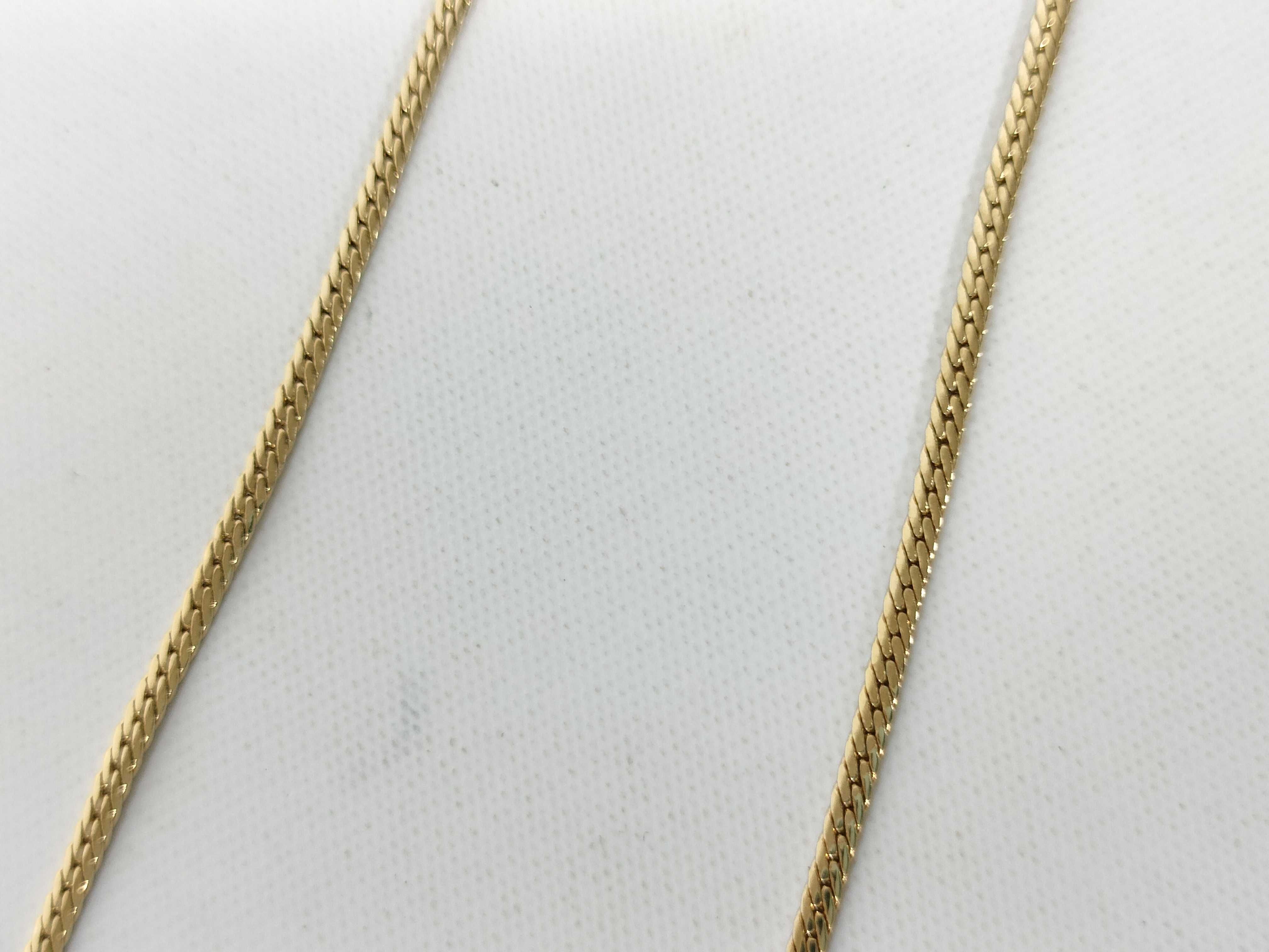 Gold Logo Necklace — view 10