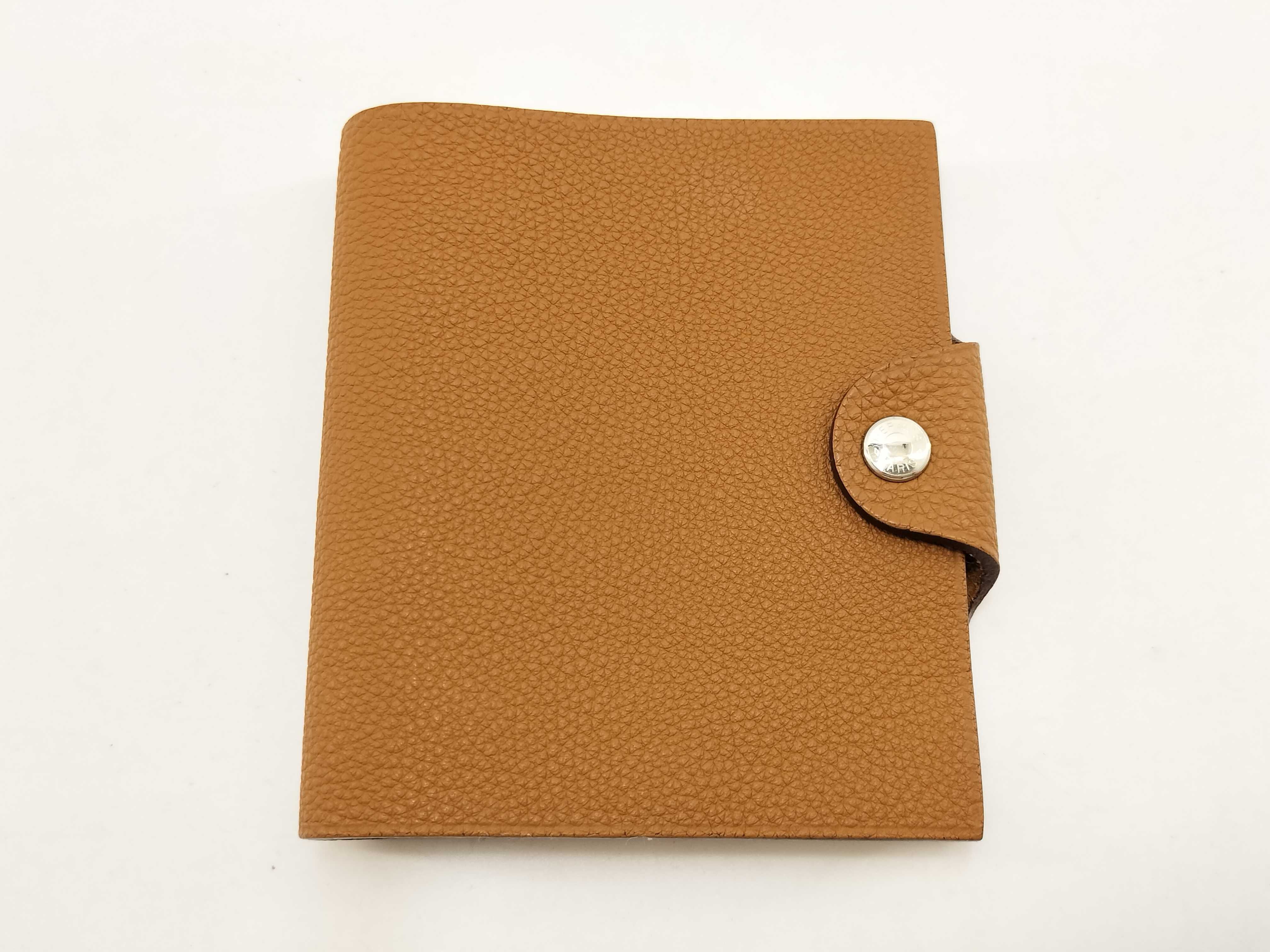 Ulysses Mini Gold x Silver Hardware Notebook Cover Hermes Notebook Cover