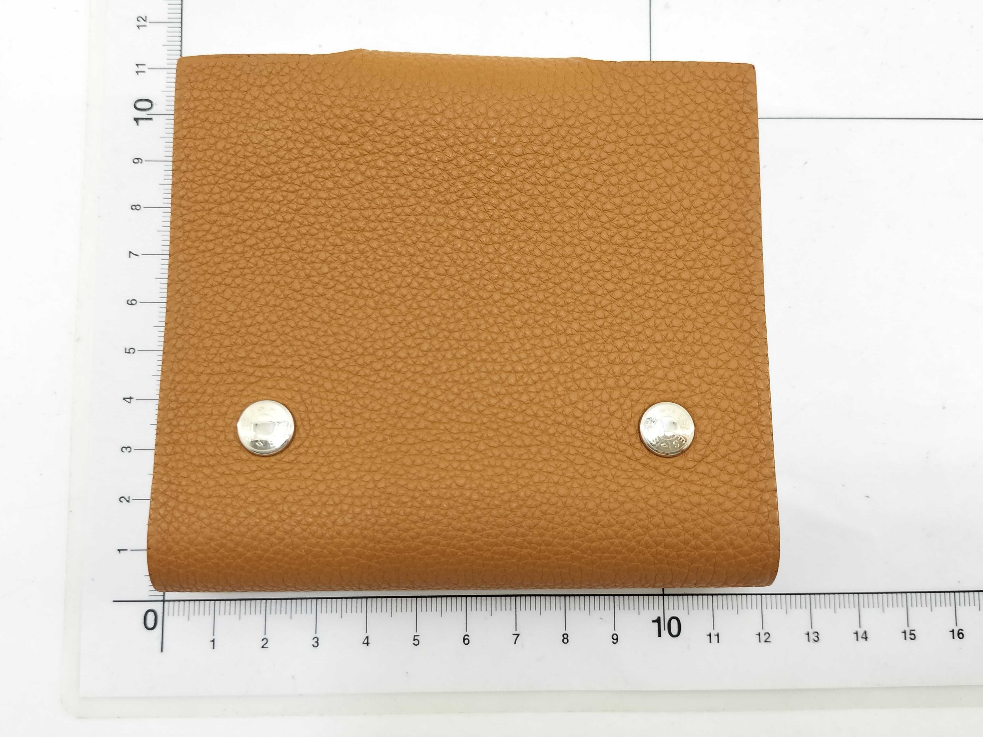 Ulysses Mini Gold x Silver Hardware Notebook Cover Hermes Notebook Cover — view 2