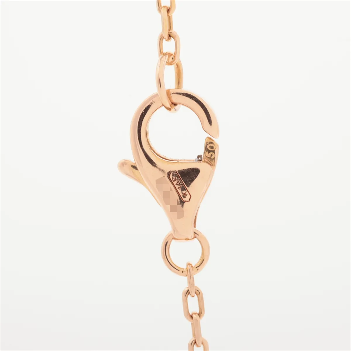 Juste un Clou Diamond Necklace, 750 (PG), 5.6g, HYY711, exposed lobster clasp. — view 3