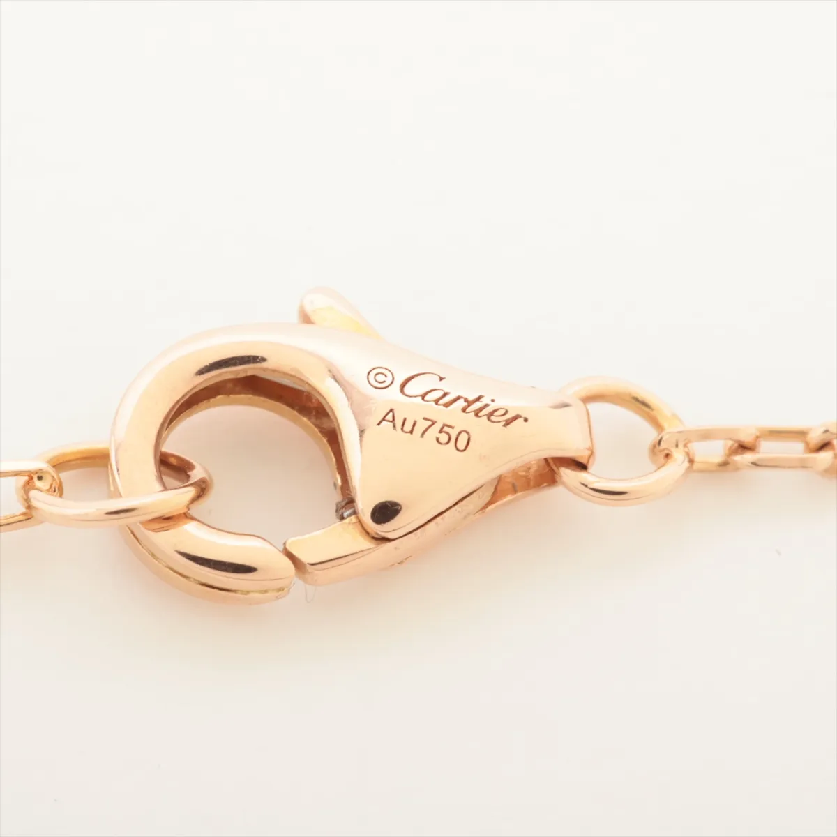 Juste un Clou Diamond Necklace, 750 (PG), 5.6g, HYY711, exposed lobster clasp. — view 4