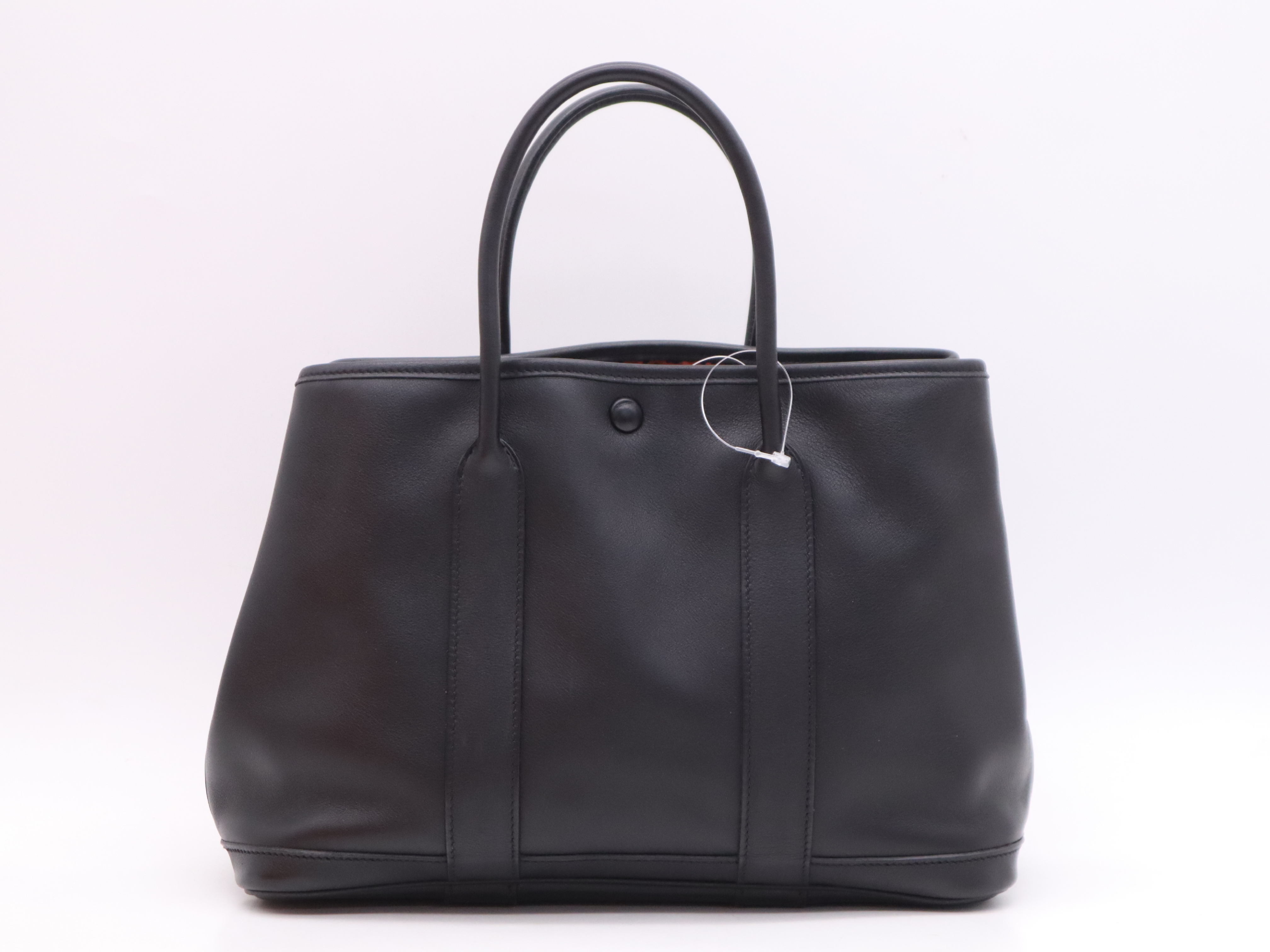 Swift Leather Garden Twilly TPM Tote Bag, Black, with Box and Dust Bag, I Stamp, 2005 — view 2