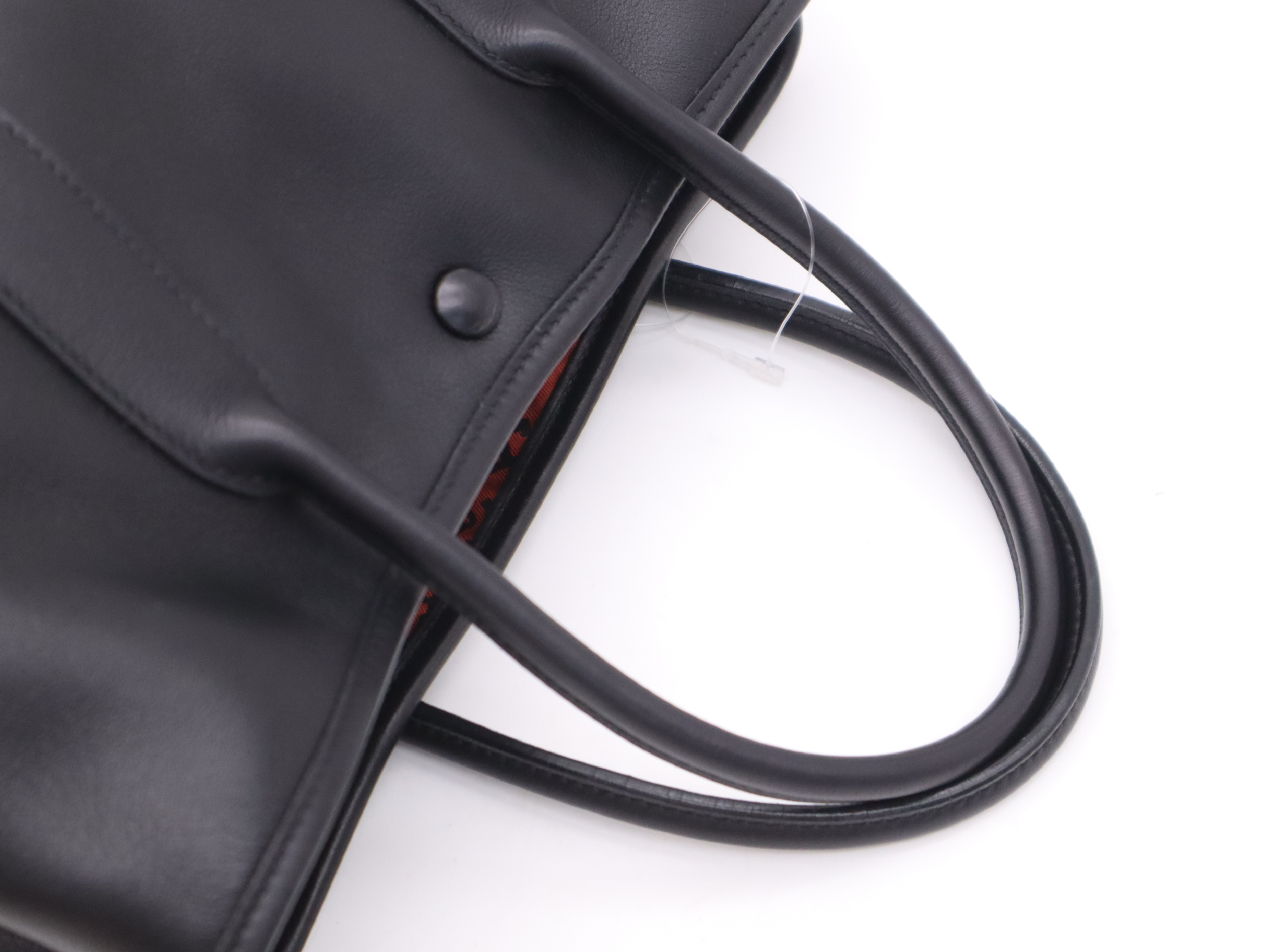Swift Leather Garden Twilly TPM Tote Bag, Black, with Box and Dust Bag, I Stamp, 2005 — view 6