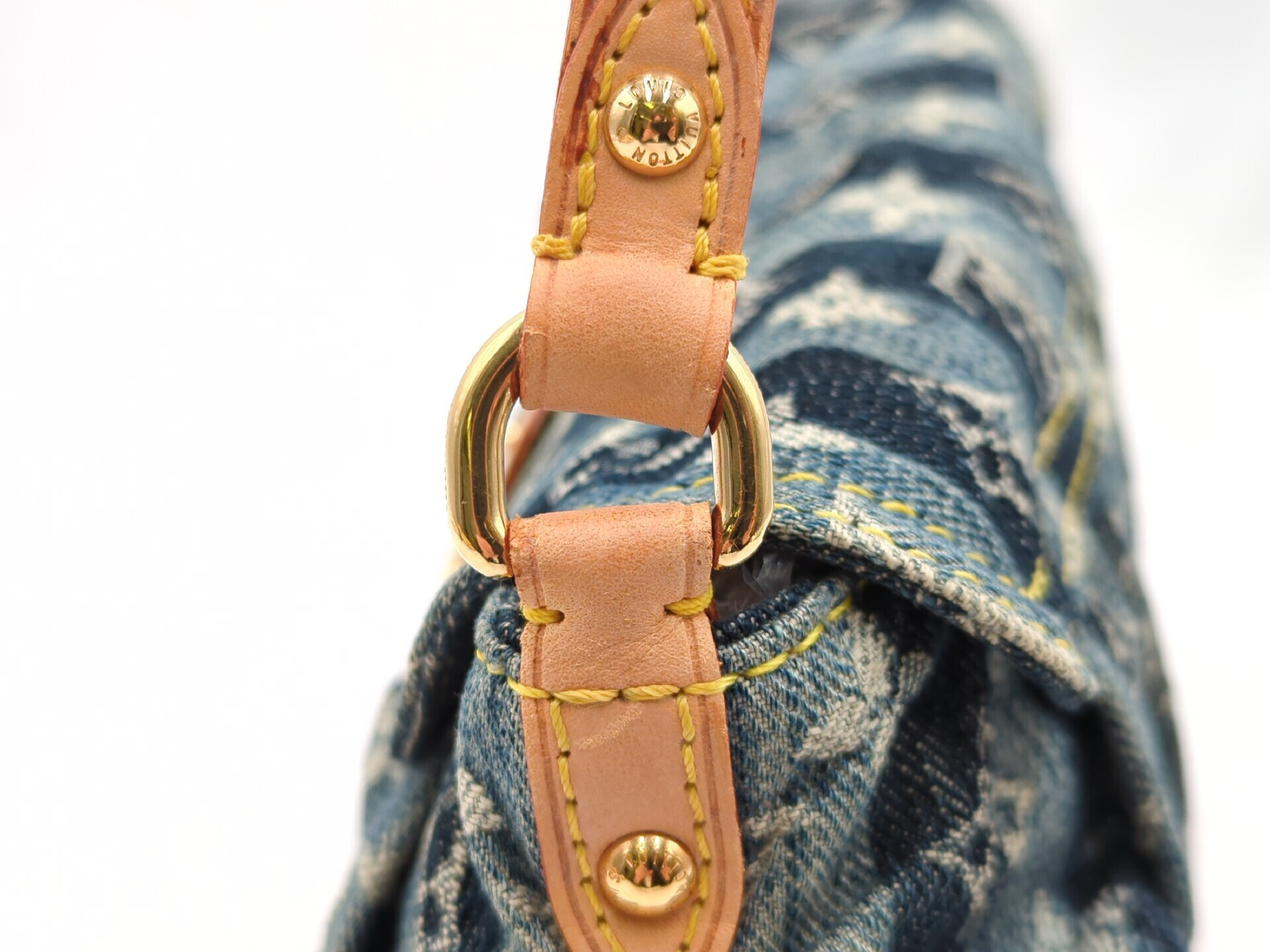 M95333 Monogram Denim Mini Pleaty Raye Shoulder Bag — view 8