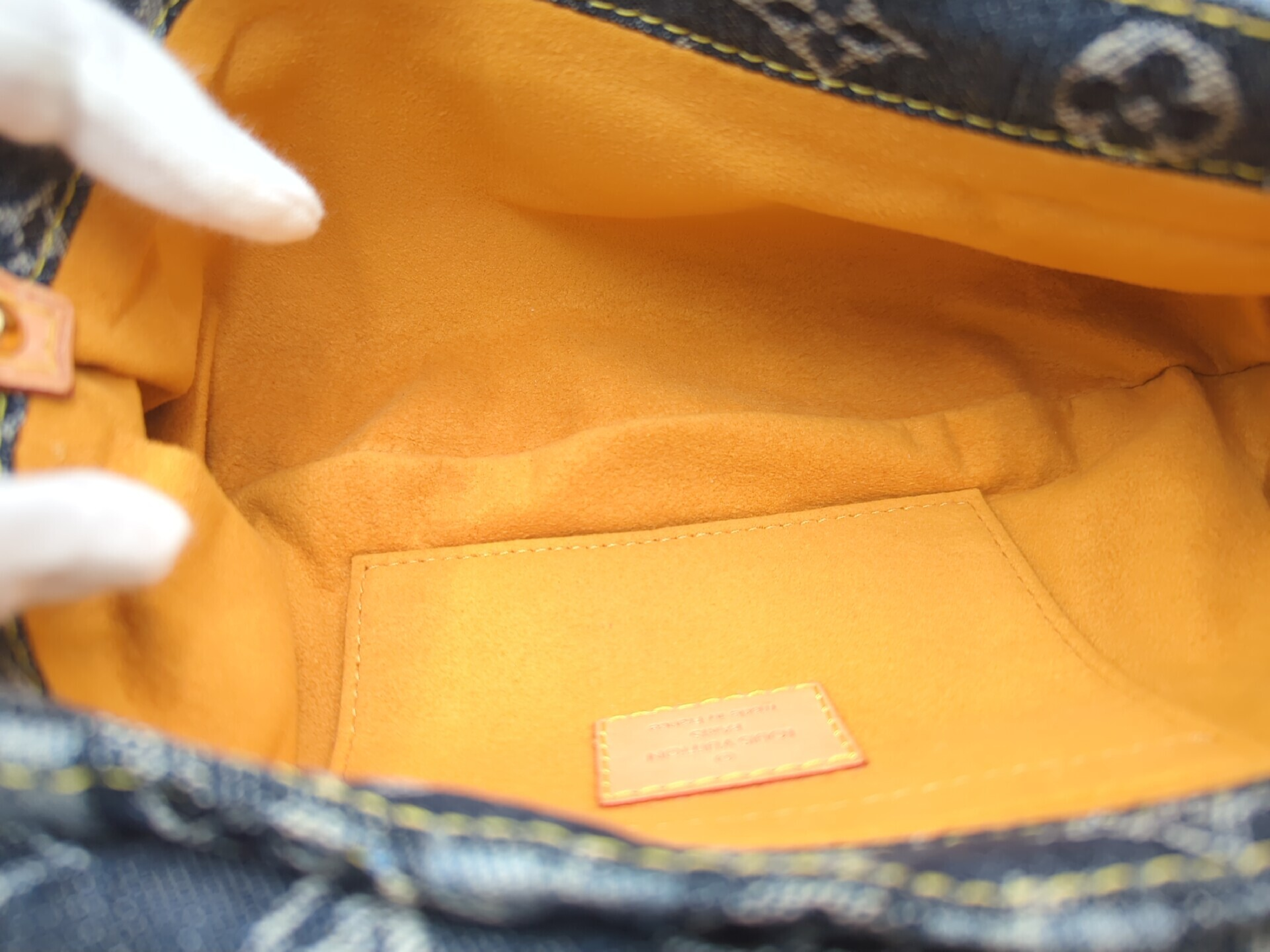 M95333 Monogram Denim Mini Pleaty Raye Shoulder Bag — view 10