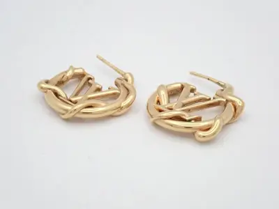 LV logo, Boucles d'Oreilles Garden Louise