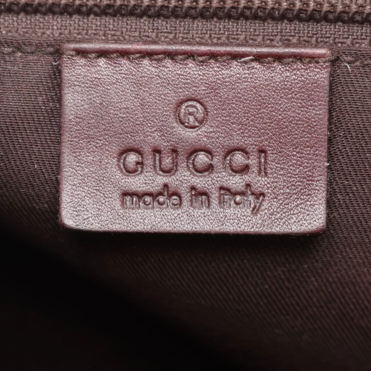 Guccissima 145844 Leather Shoulder Bag Brown — view 8