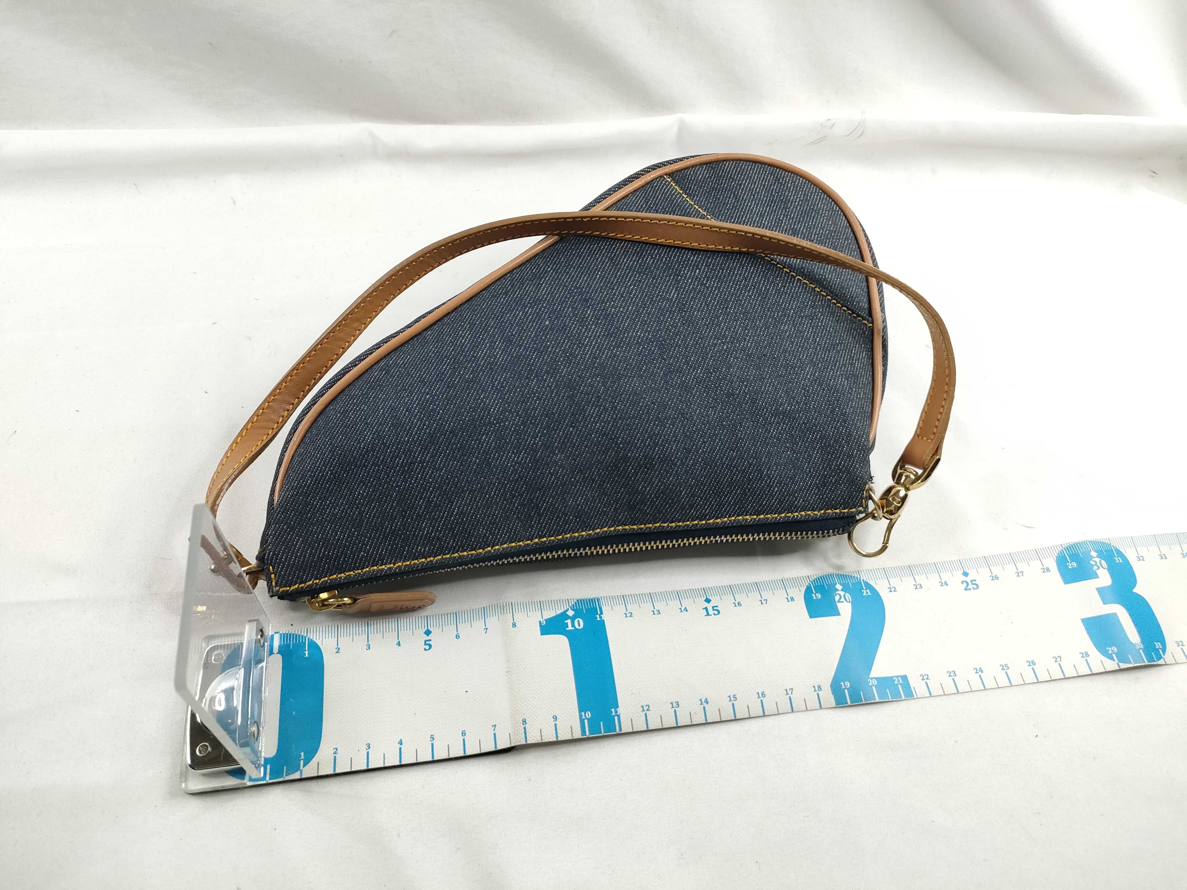 Saddle Bag Denim Handbag — view 2