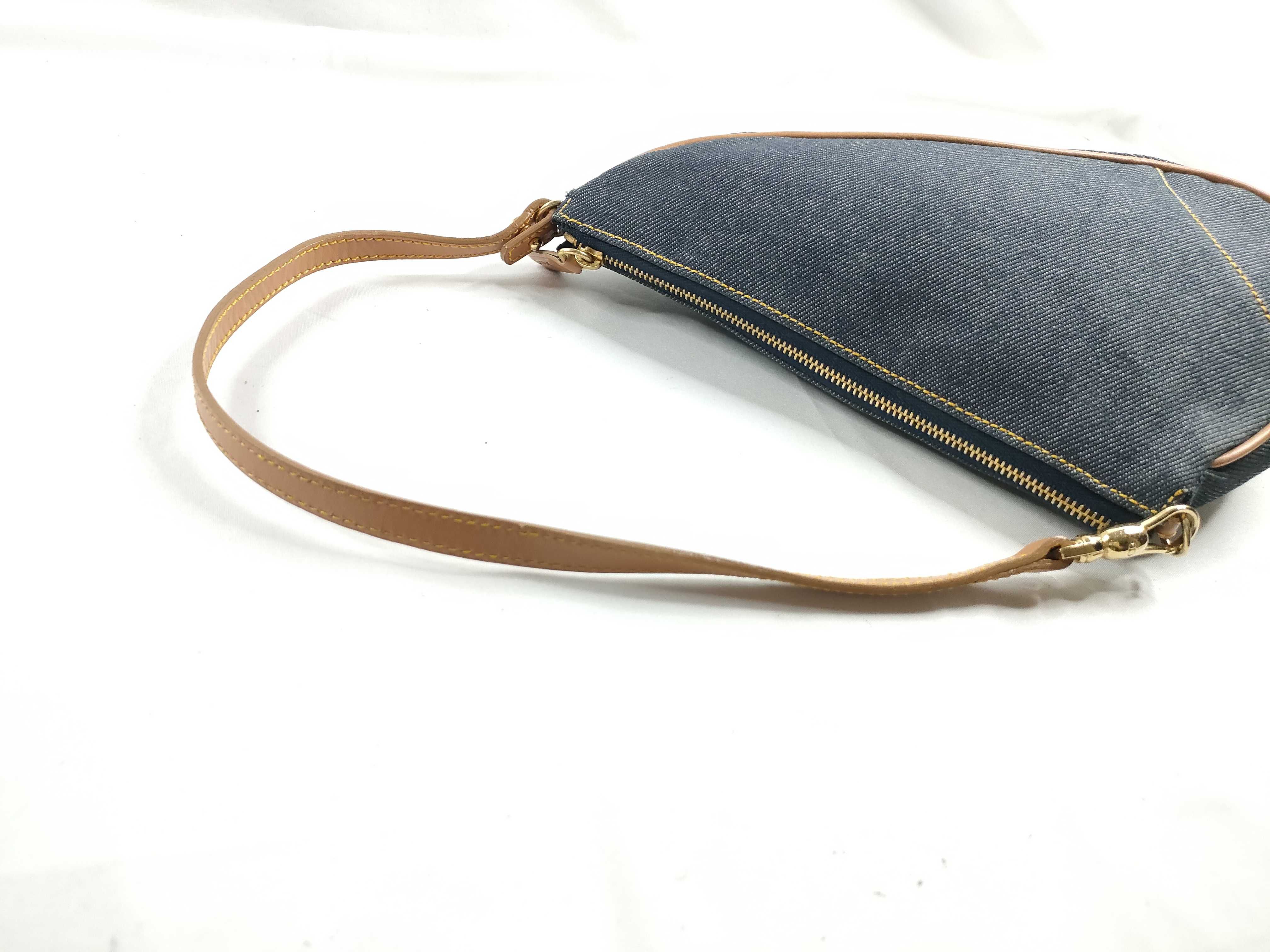 Saddle Bag Denim Handbag — view 5