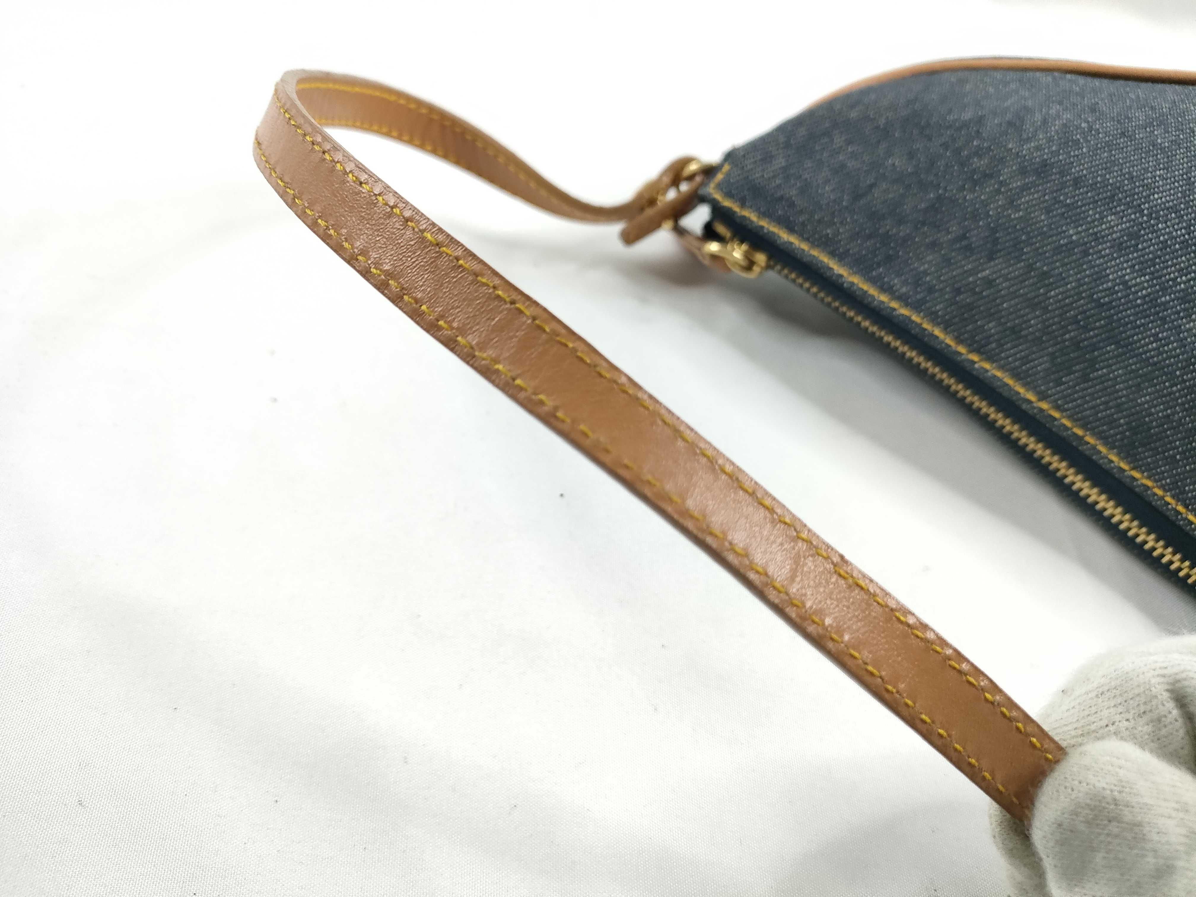 Saddle Bag Denim Handbag — view 6