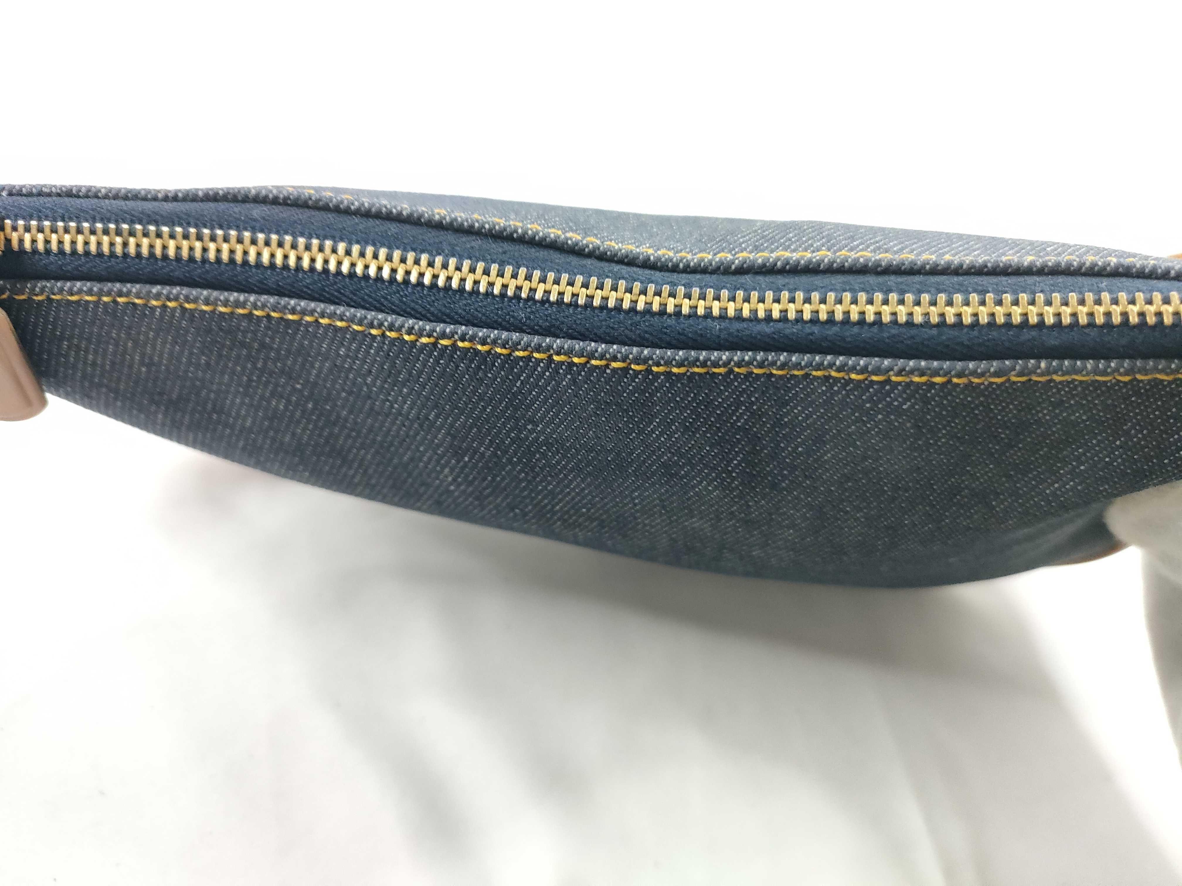 Saddle Bag Denim Handbag — view 8