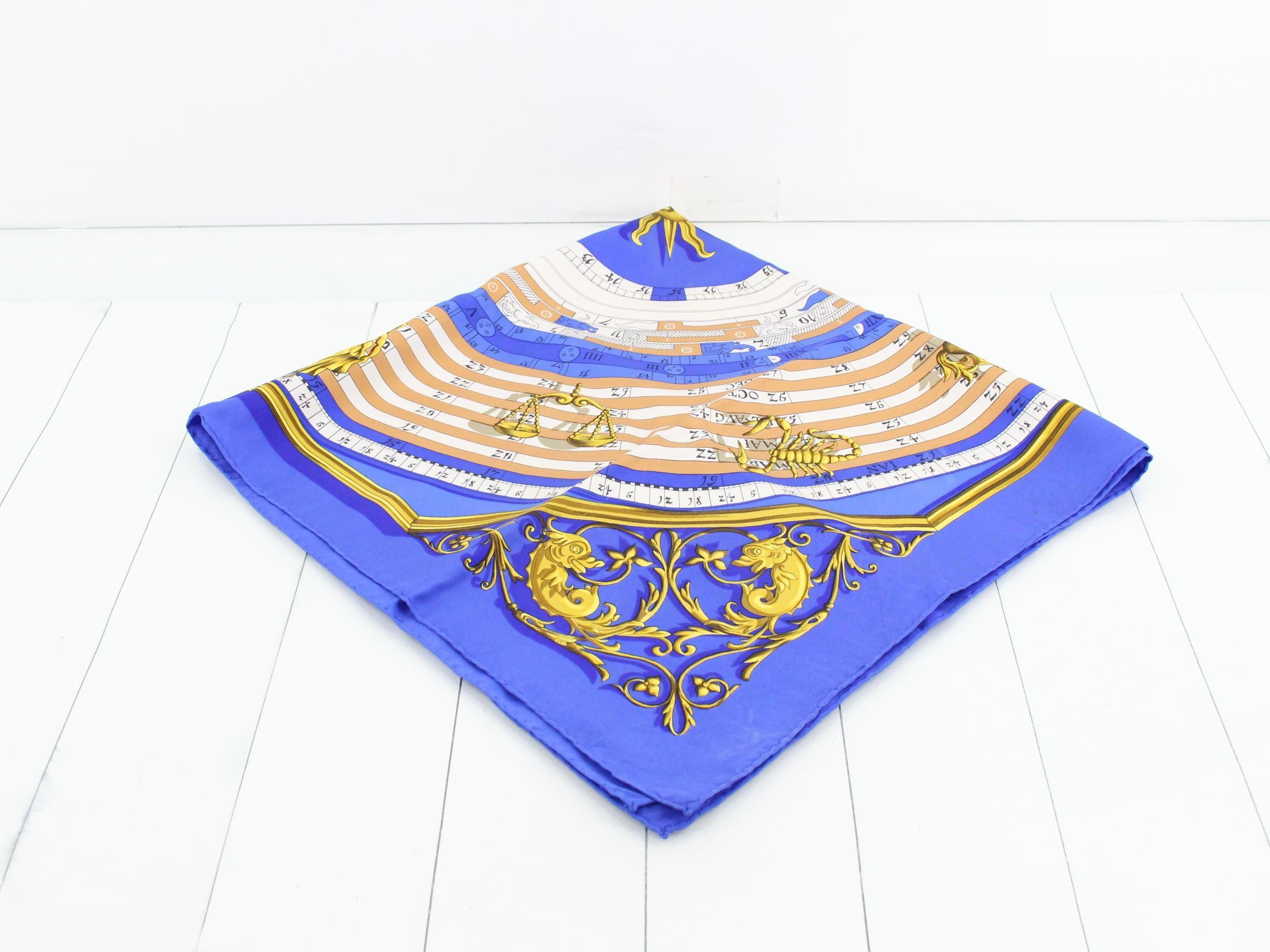 Carre 90 Astrology Silk Scarf — view 2