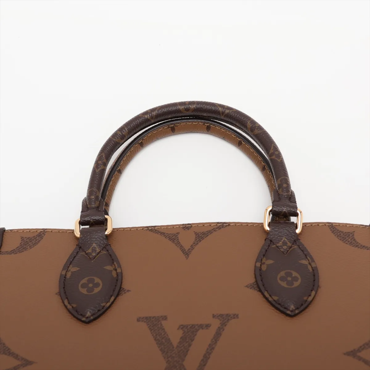 Monogram Giant Reverse OnTheGo PM M46373 Brown (RFID detected) — view 6