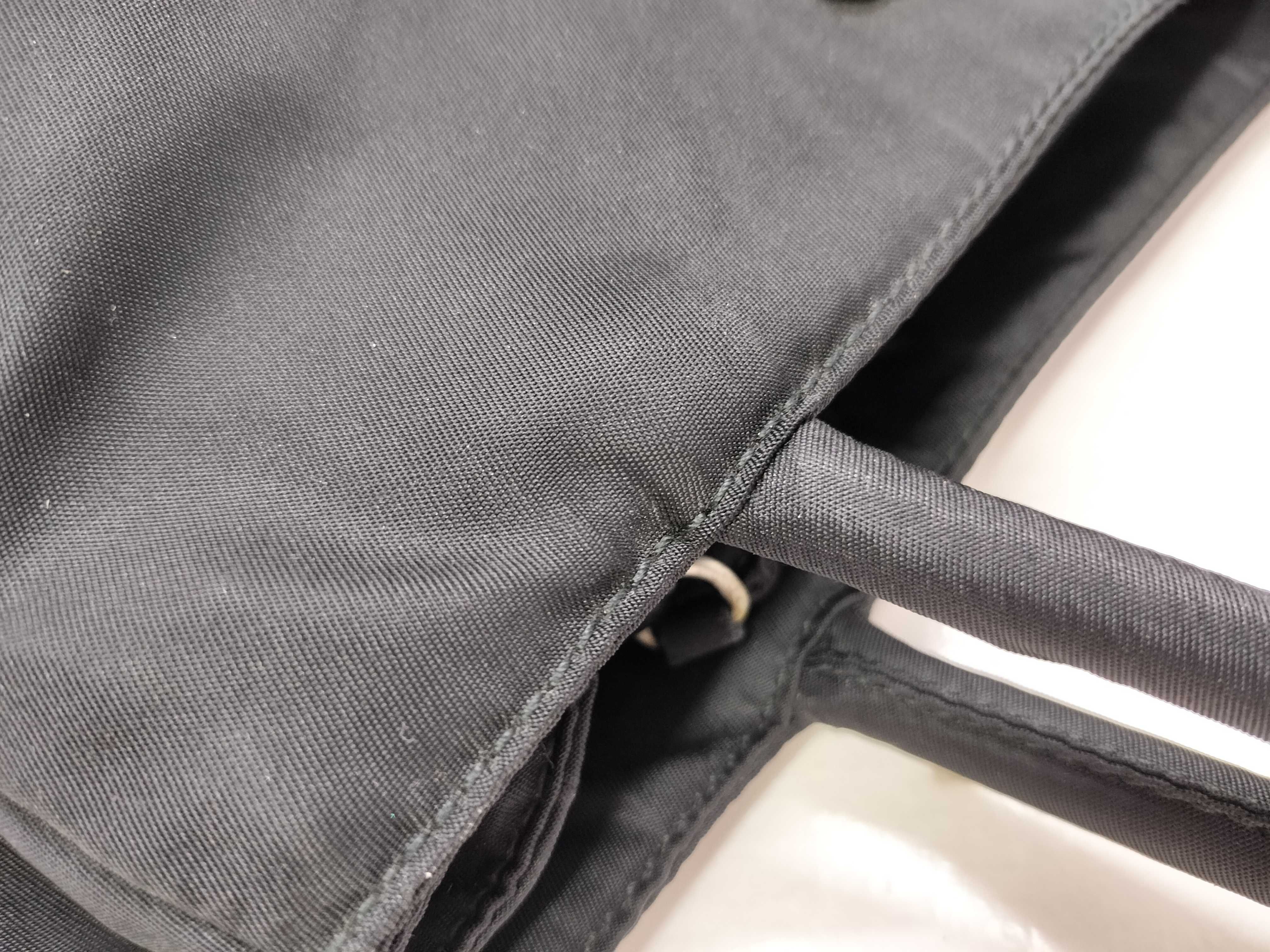 nylon handbag, Prada nylon handbag with triangular logo. — view 5
