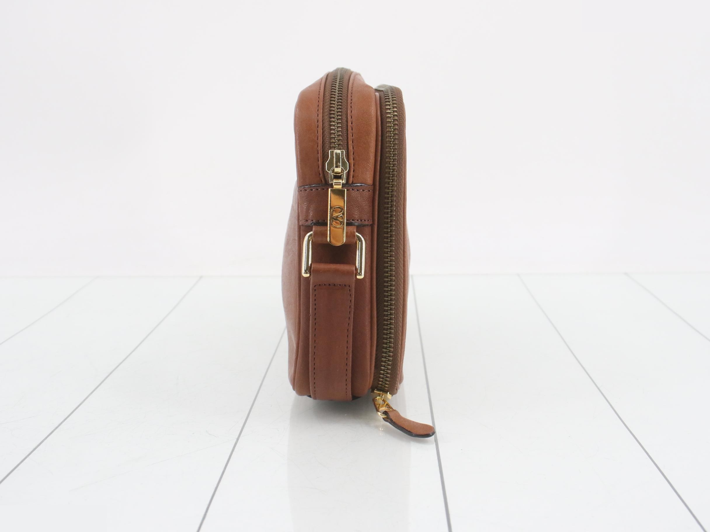 Second Bag Clutch Leather Brown — view 4