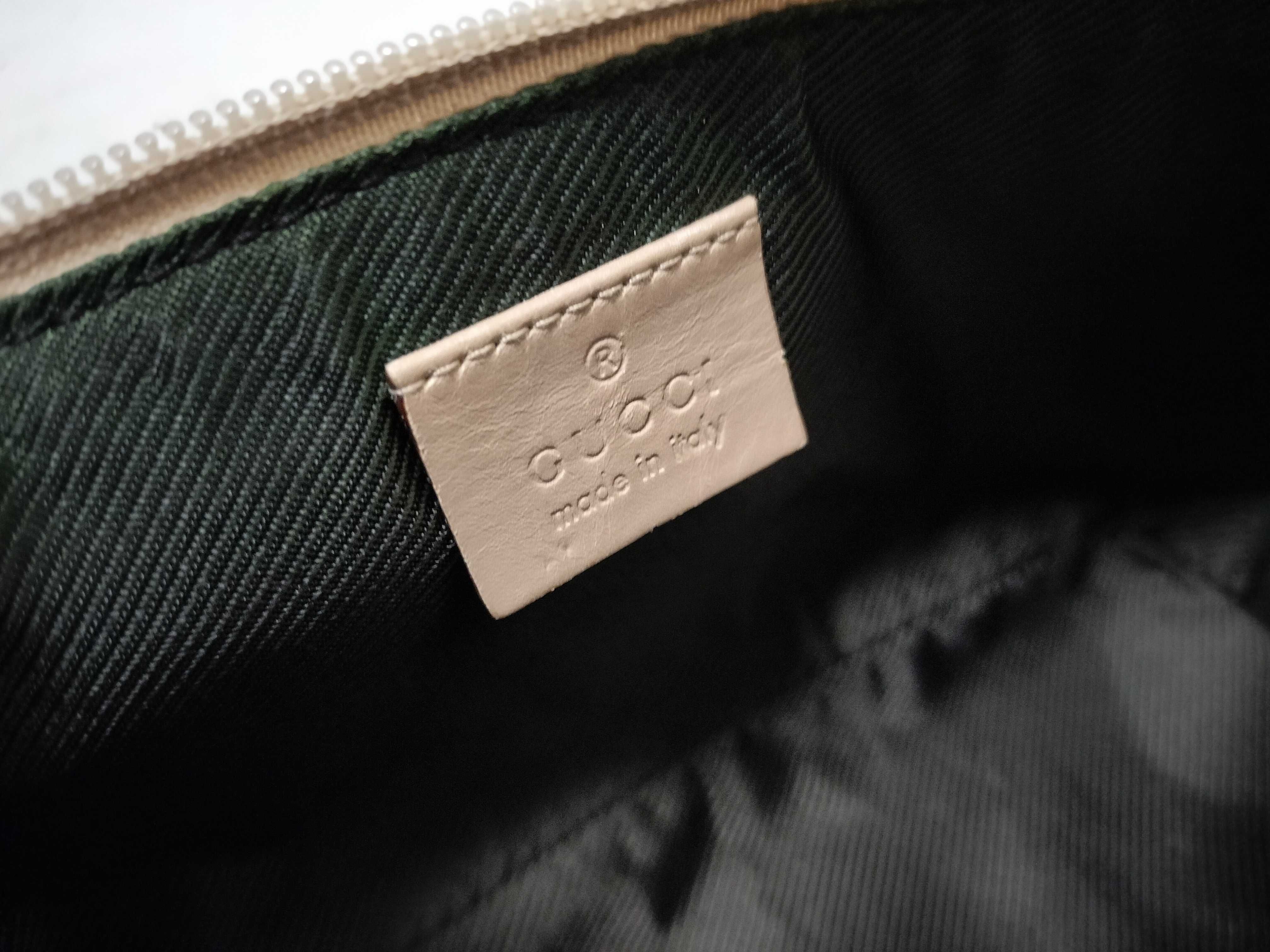 GG Canvas Gucci Accessory Pouch Handbag Beige GG Canvas 07193 2123 Pouch — view 11