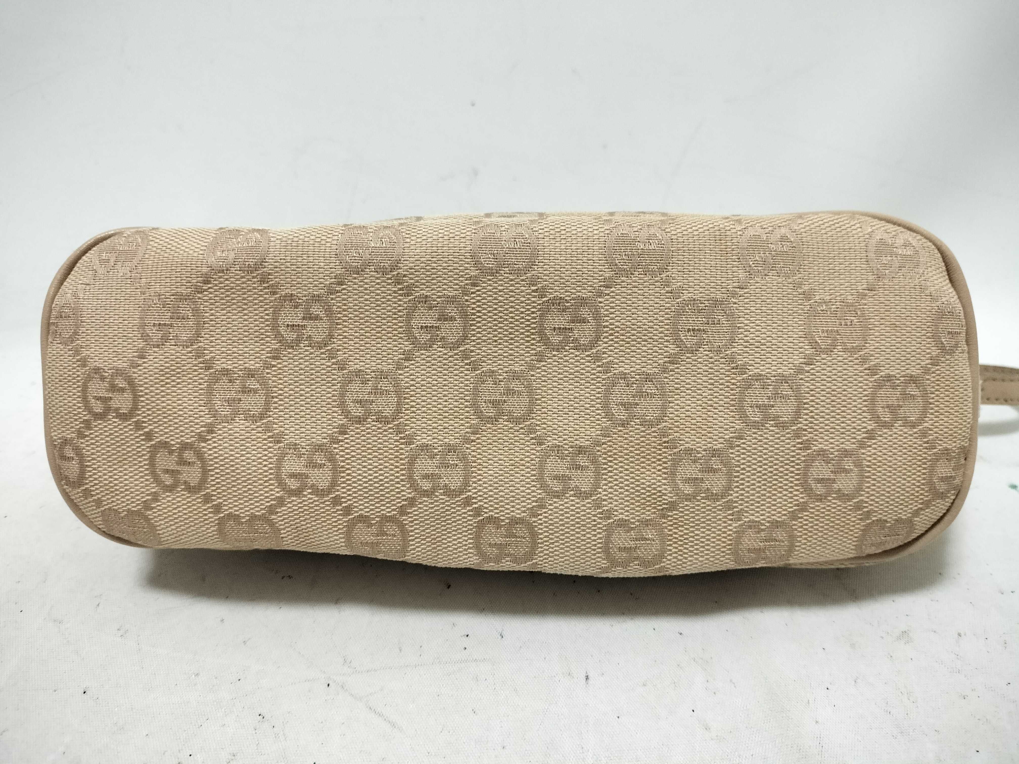 GG Canvas Gucci Accessory Pouch Handbag Beige GG Canvas 07193 2123 Pouch — view 8