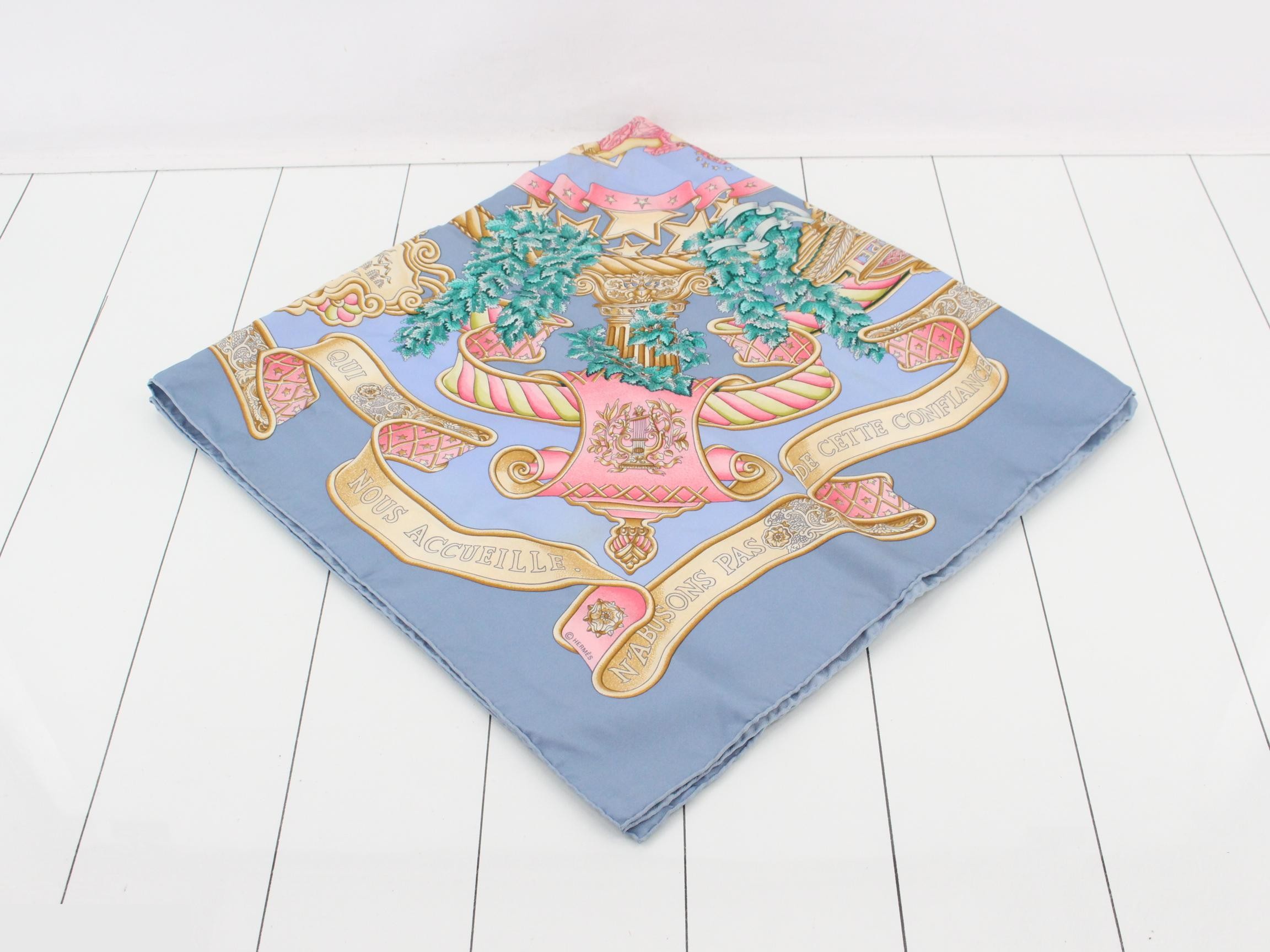 Carre 90 European Silk Scarf — view 2