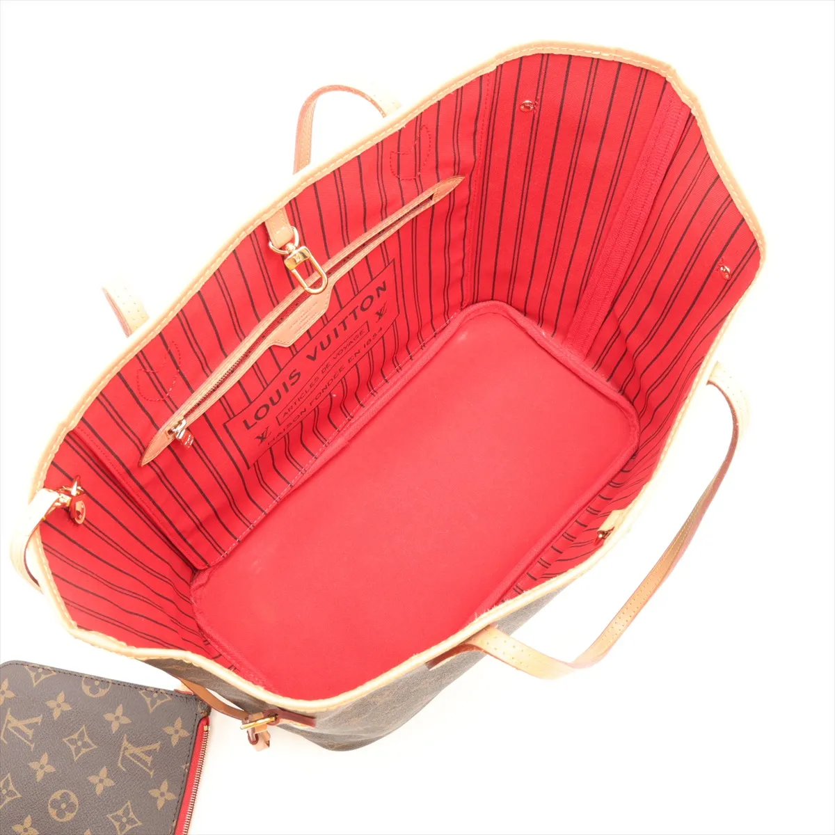 Monogram Neverfull MM M41388, serial number unknown, brown. — view 7