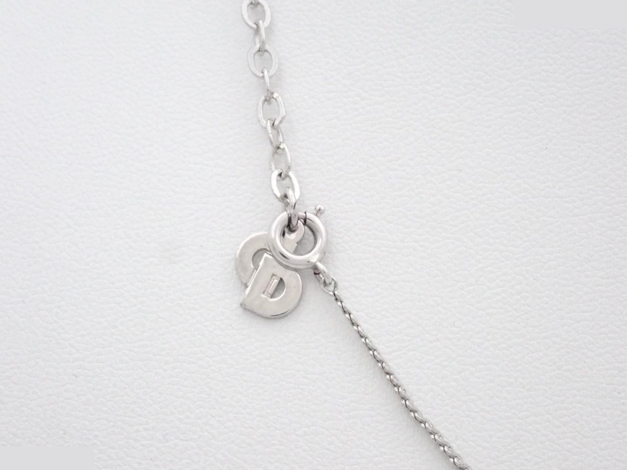 CD logo necklace, chain approximately 42cm — view 2
