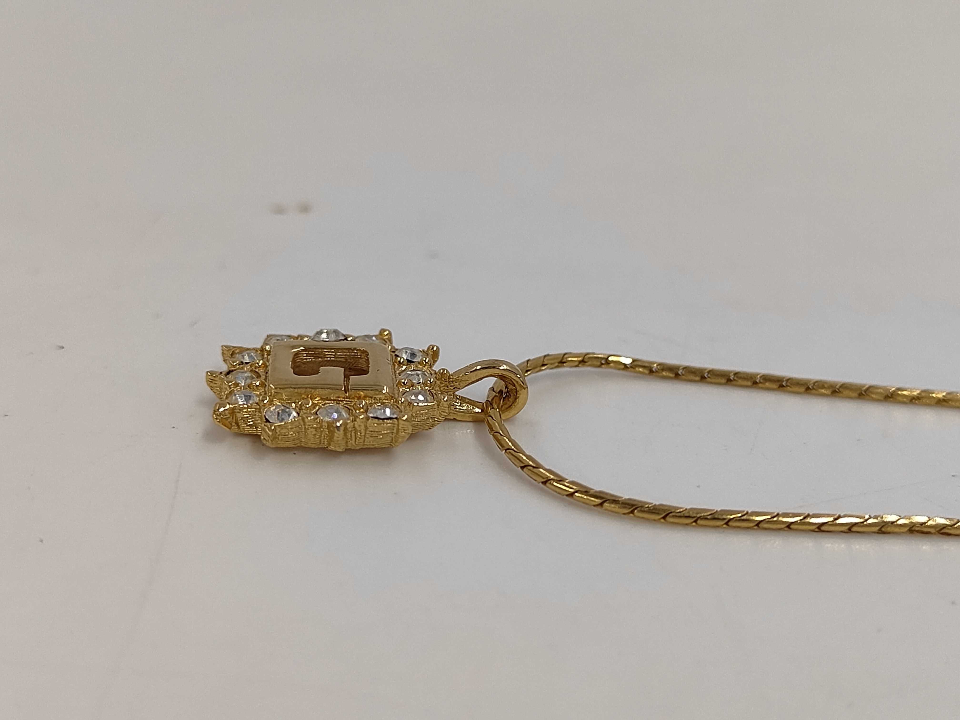Rhinestone GP Necklace — view 5