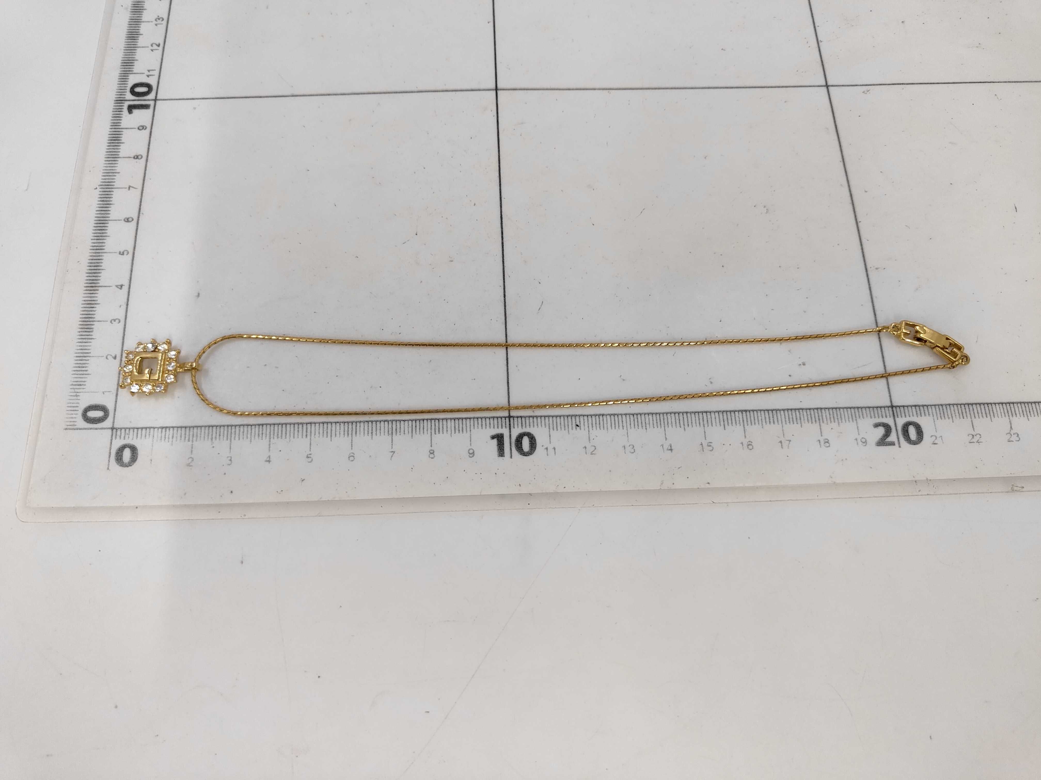 Rhinestone GP Necklace — view 6
