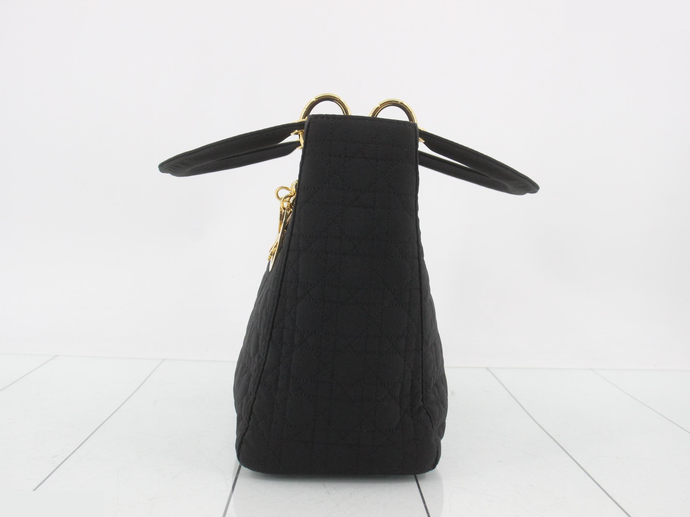 Lady Dior Cannage Nylon — view 3