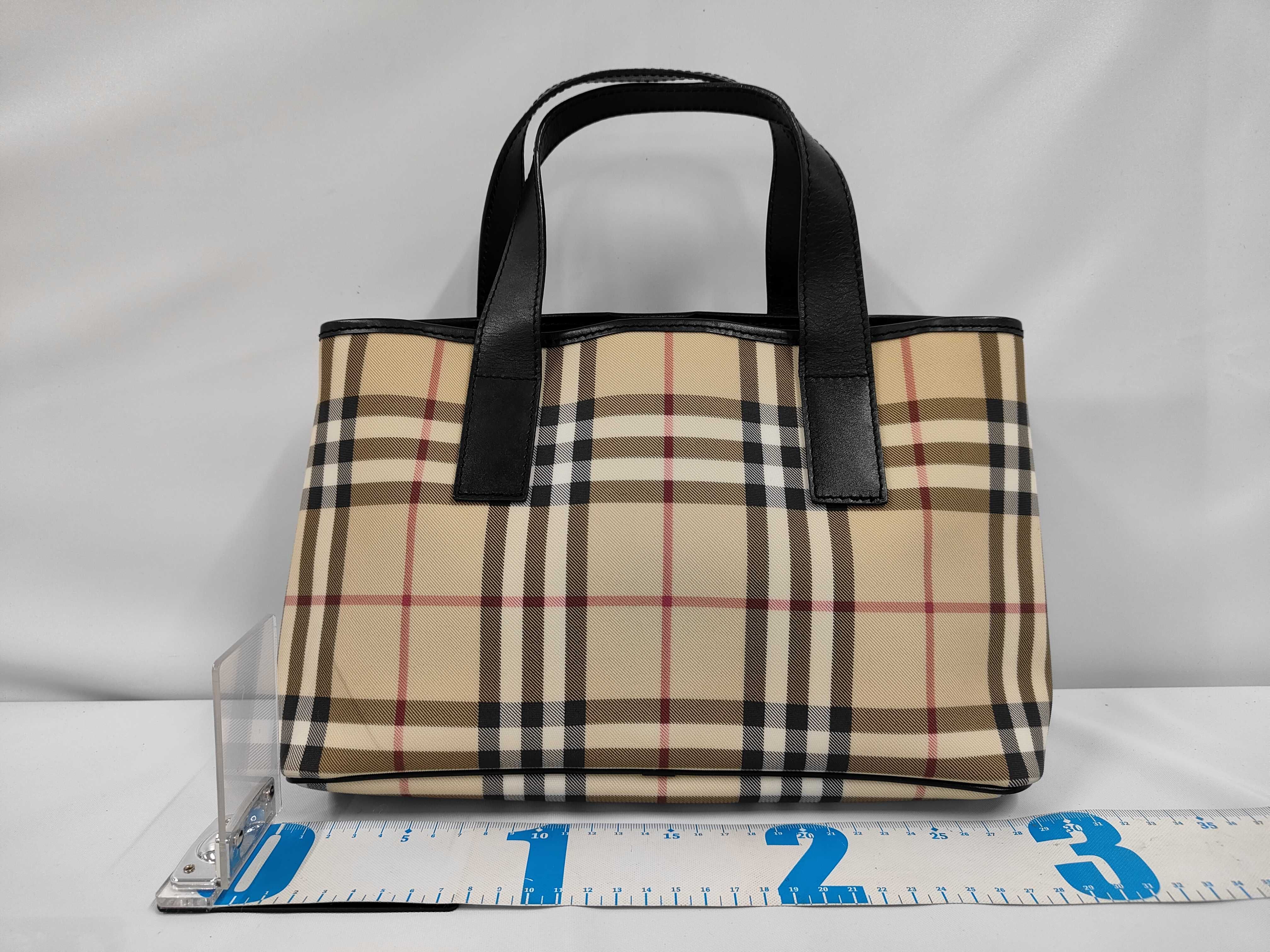 Nova Check Tote Bag Handbag — view 2