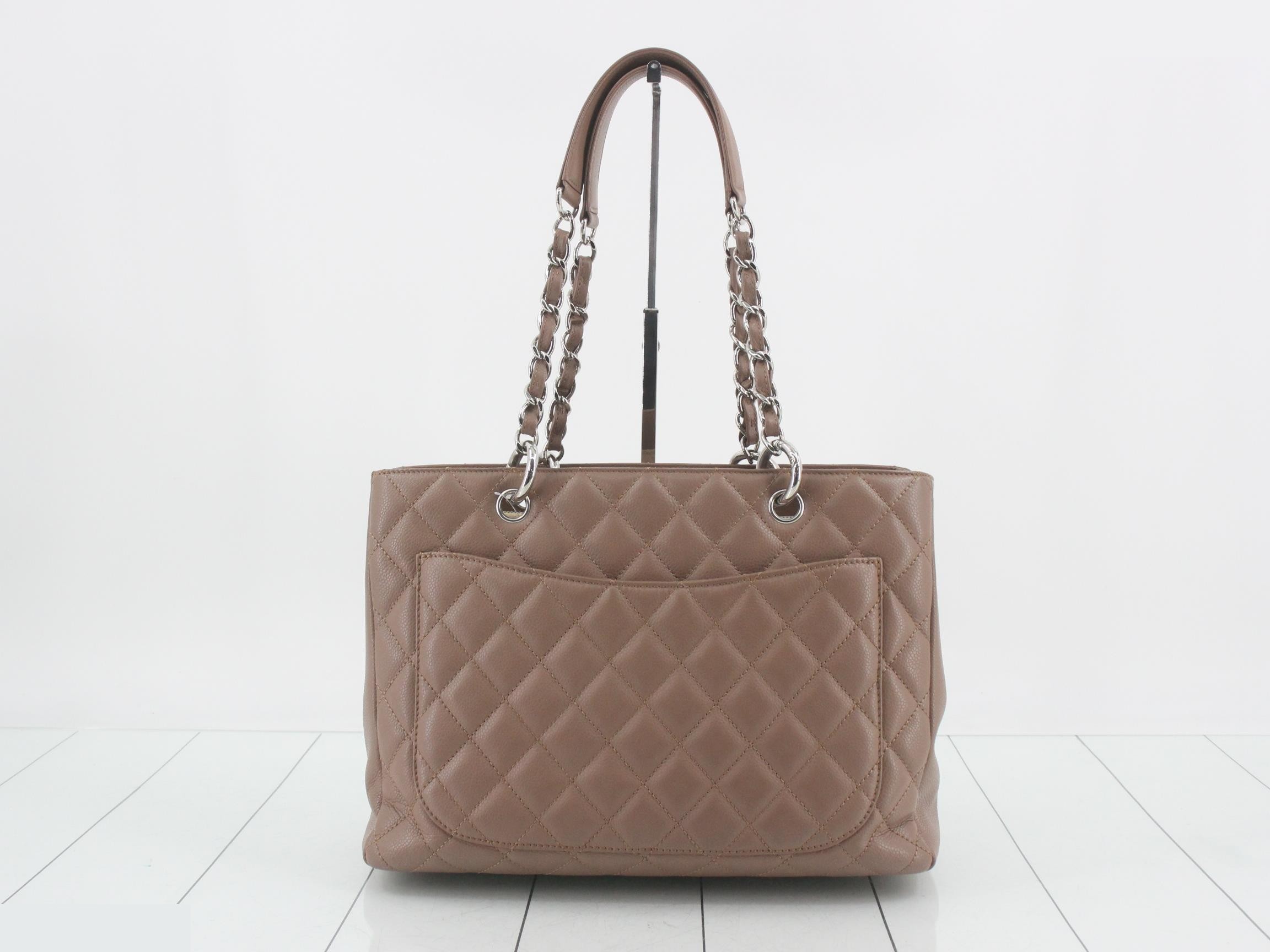 GST Caviar Skin Chain Tote — view 2