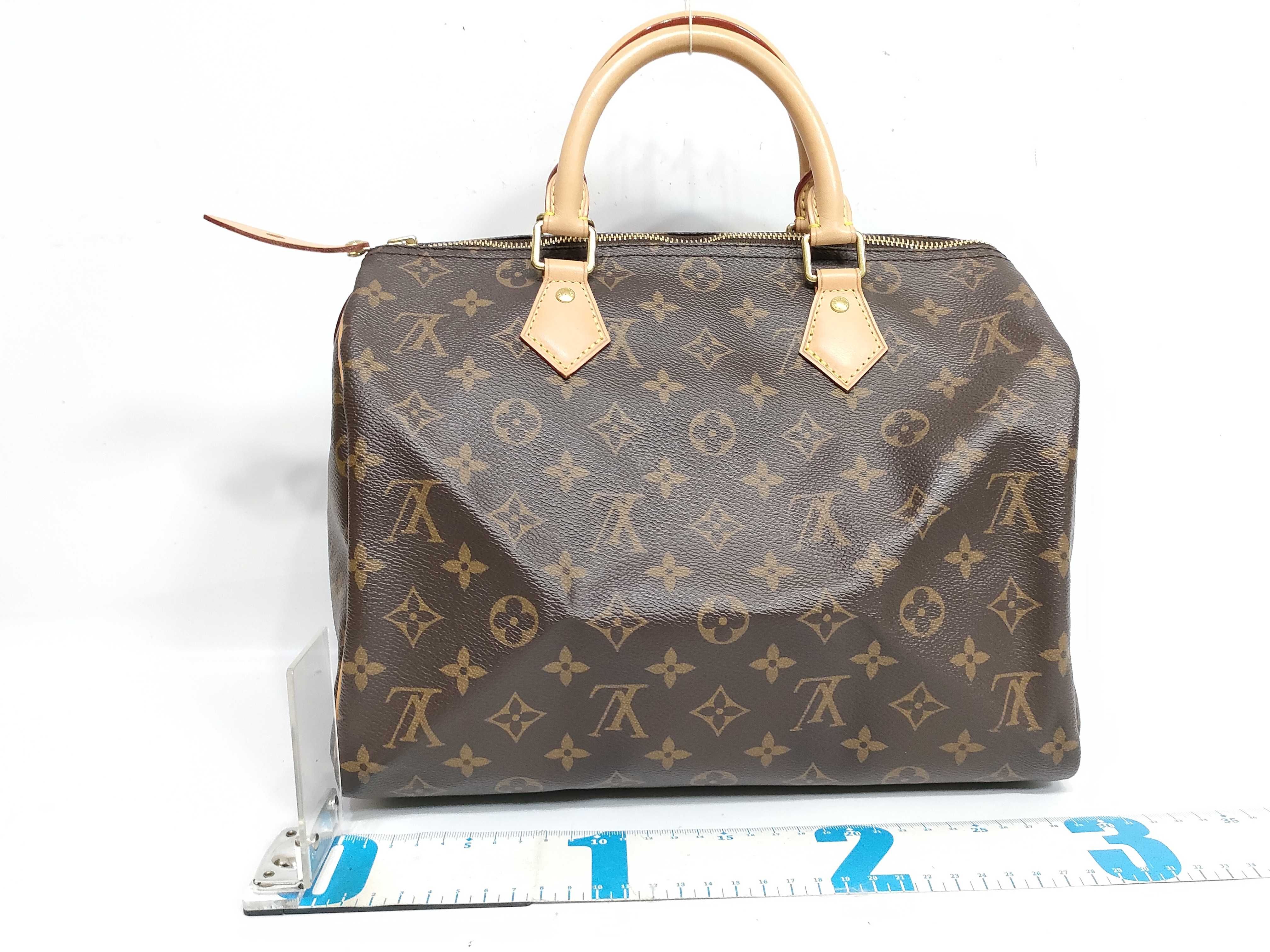 Monogram Speedy 30 M41108 RFID-protected handbag. Accessories: padlock, 2 keys. — view 2