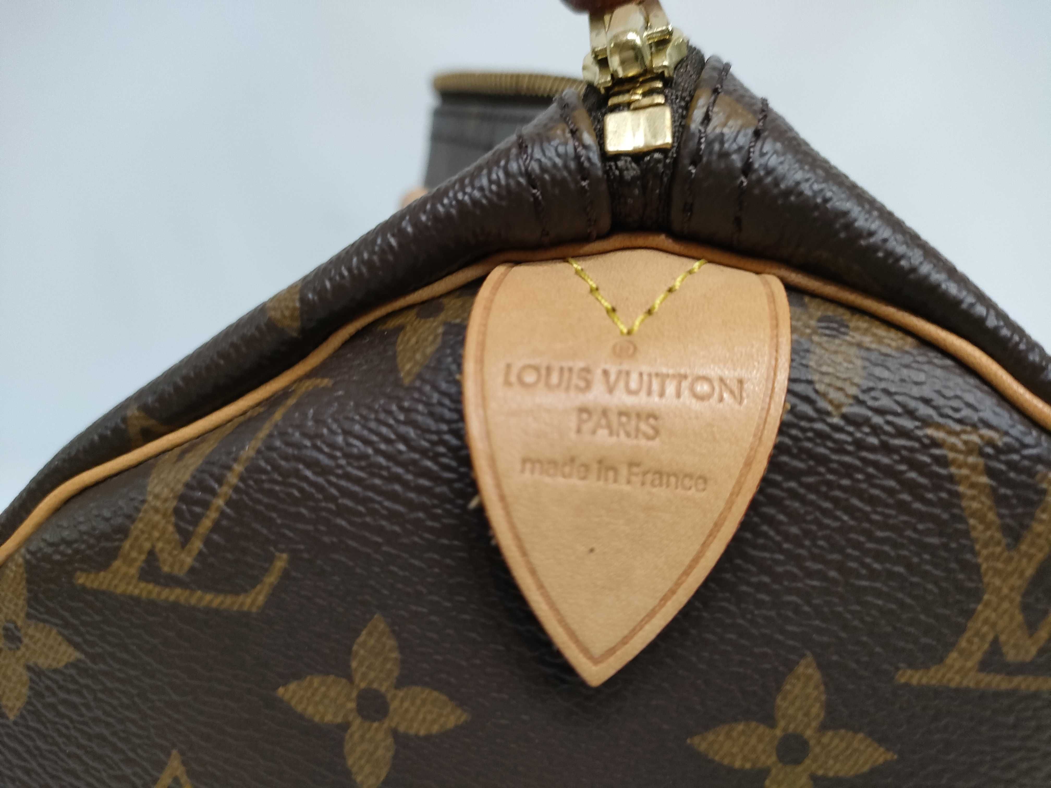 Monogram Speedy 30 M41108 RFID-protected handbag. Accessories: padlock, 2 keys. — view 12