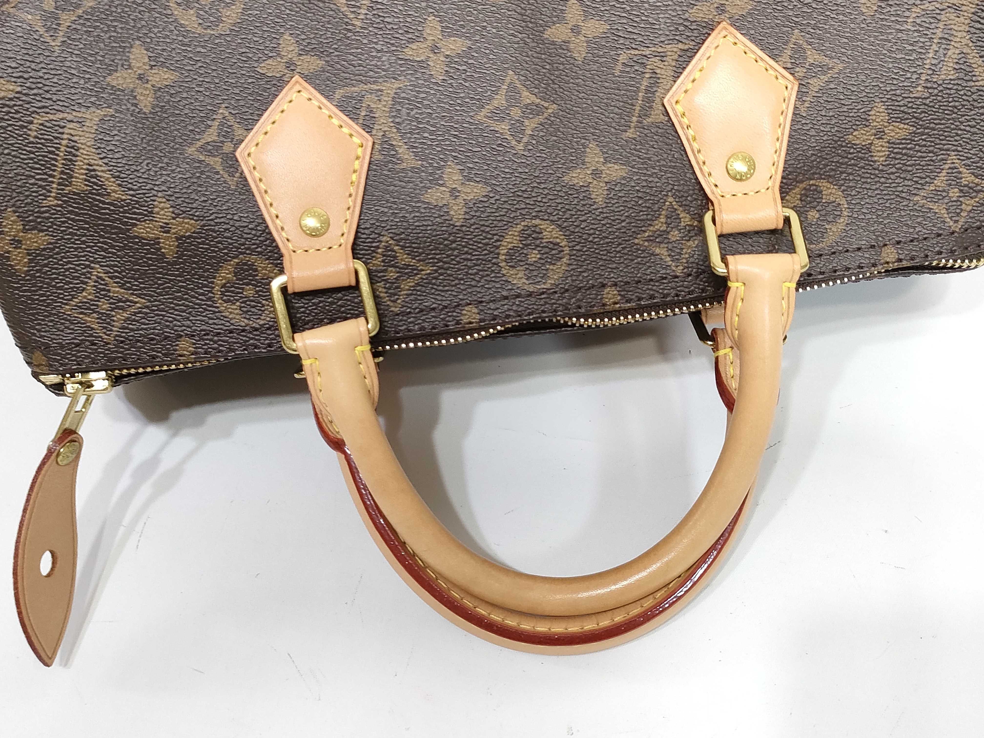 Monogram Speedy 30 M41108 RFID-protected handbag. Accessories: padlock, 2 keys. — view 3