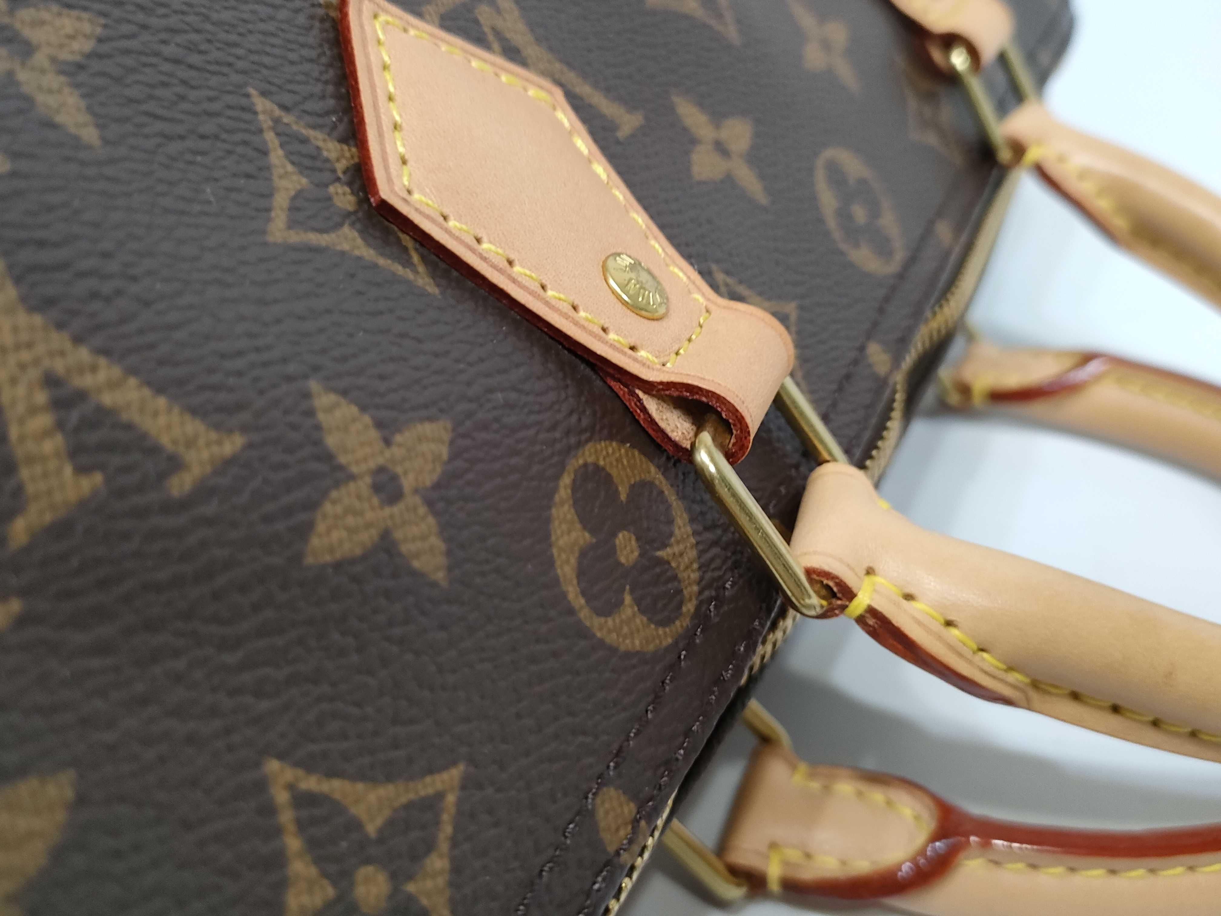 Monogram Speedy 30 M41108 RFID-protected handbag. Accessories: padlock, 2 keys. — view 5