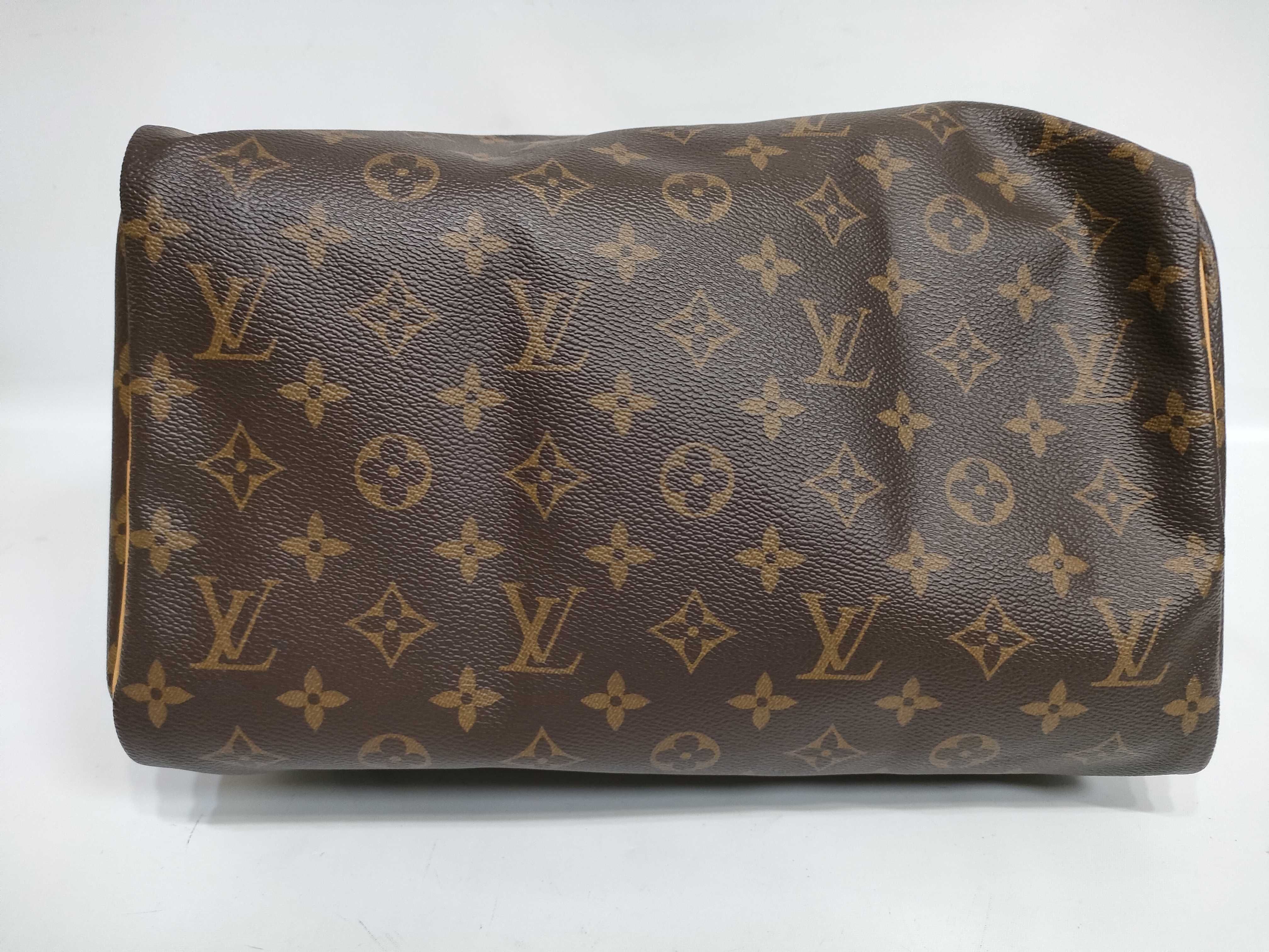 Monogram Speedy 30 M41108 RFID-protected handbag. Accessories: padlock, 2 keys. — view 8