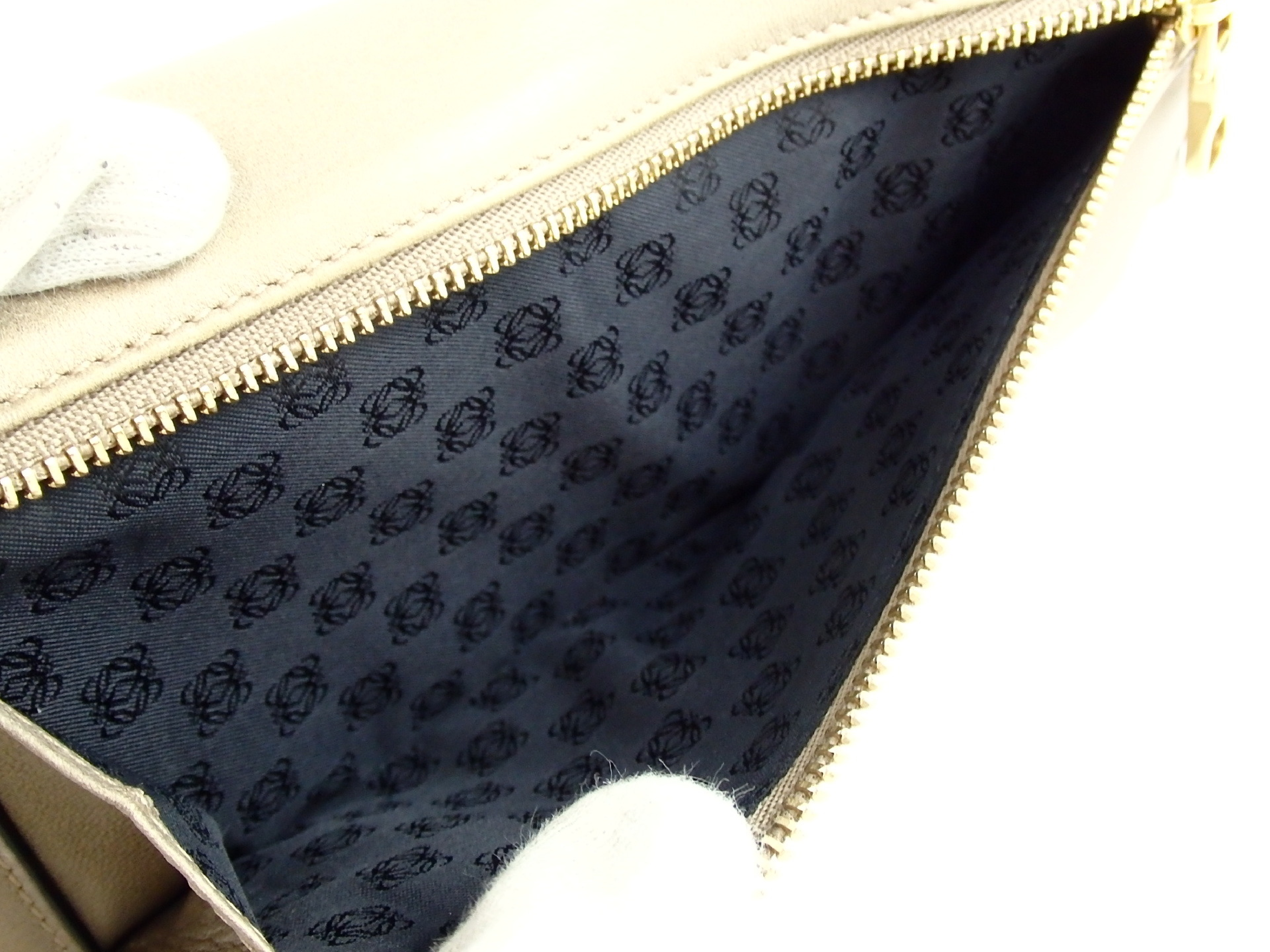 Anagram Tassel Charm Long Wallet — view 11