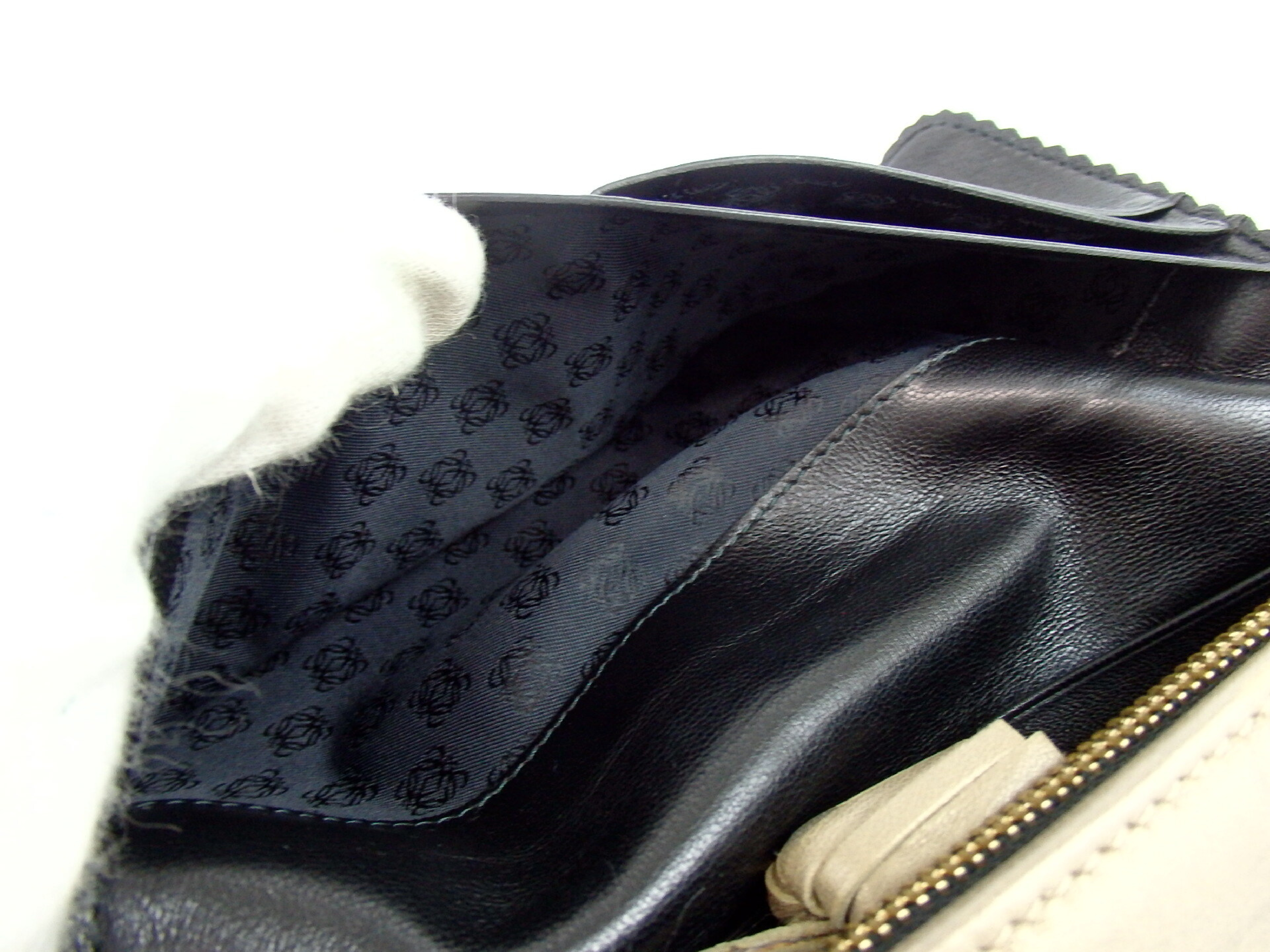 Anagram Tassel Charm Long Wallet — view 10