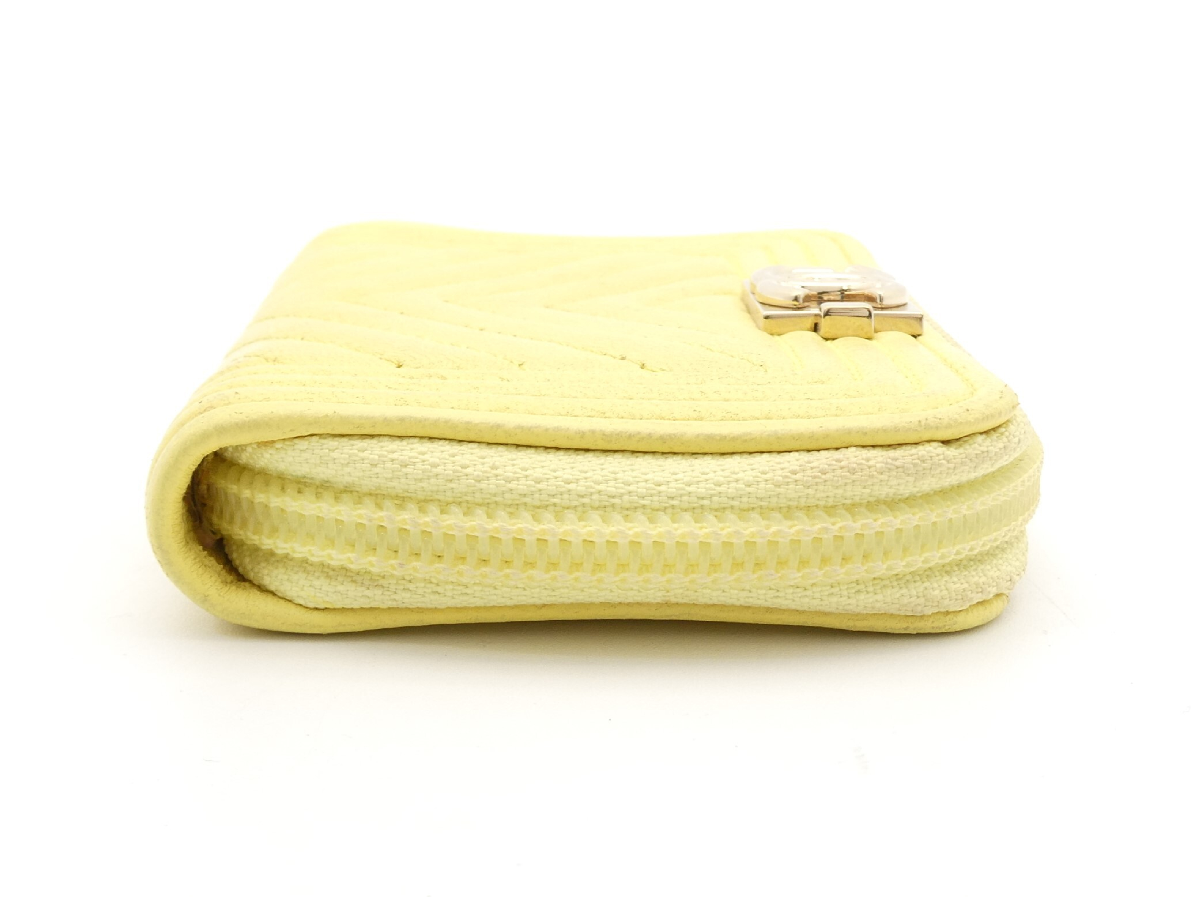 Boy Chanel V-stitch Coco Mark Coin Case — view 4