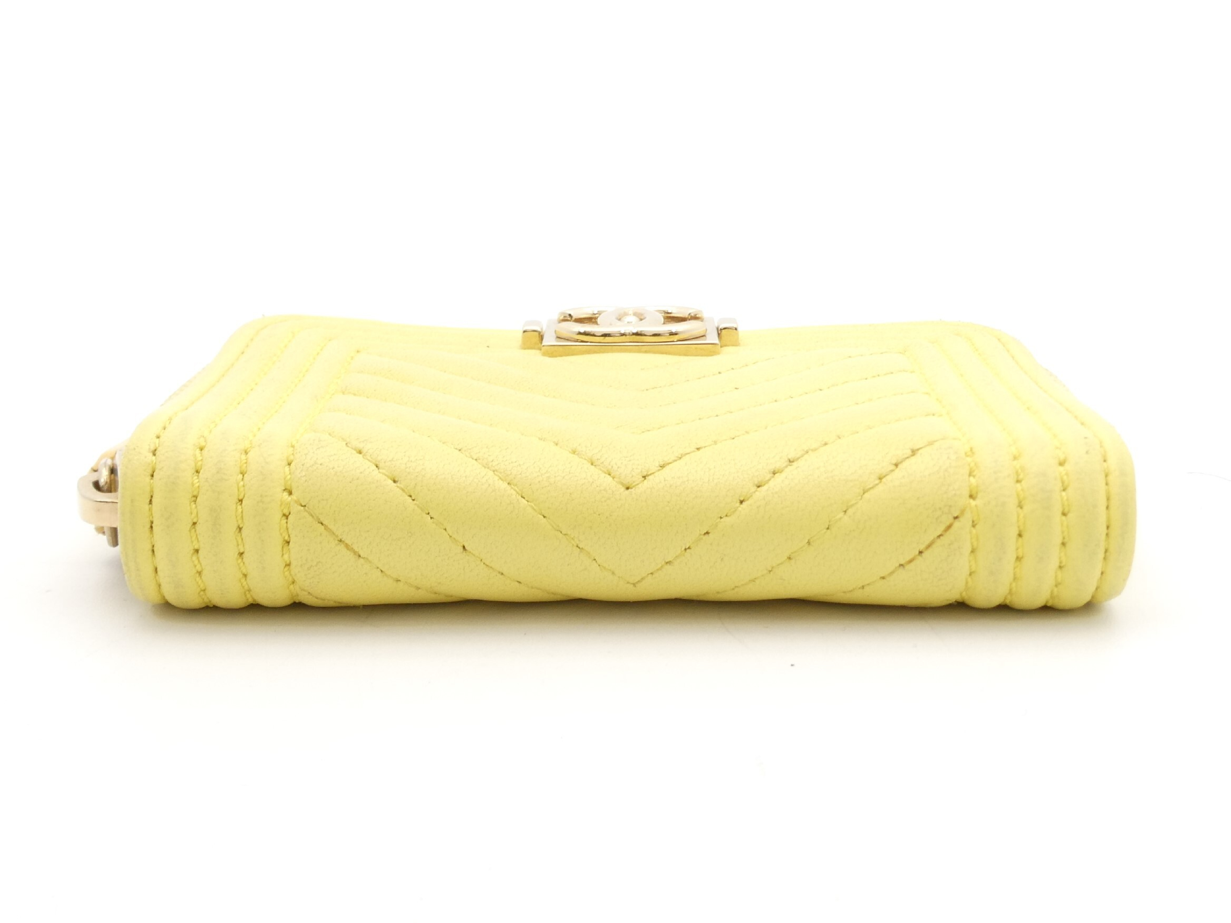 Boy Chanel V-stitch Coco Mark Coin Case — view 5