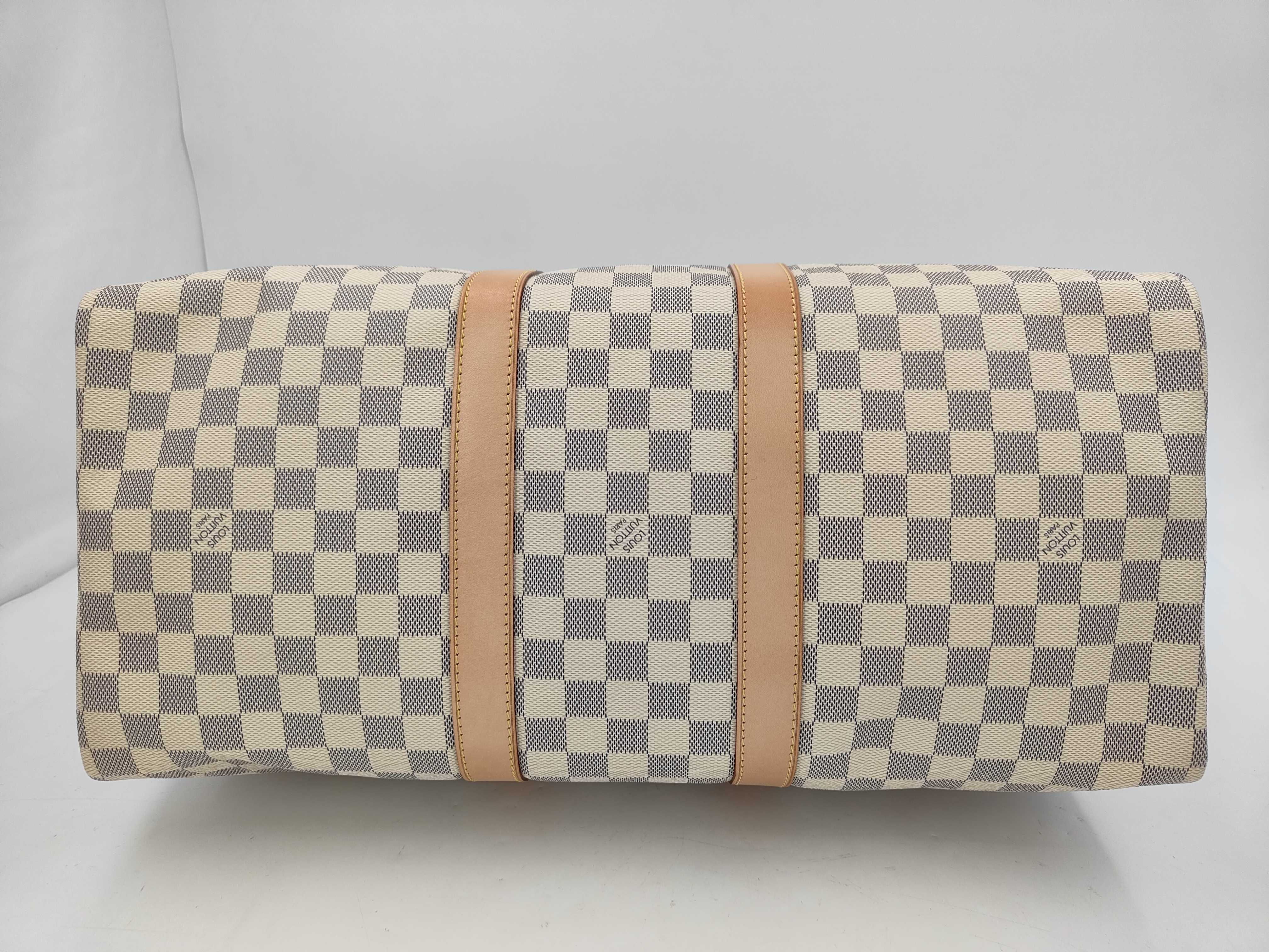 Damier Azur N48223 Keepall Bandoulière 45 Boston Bag — view 3
