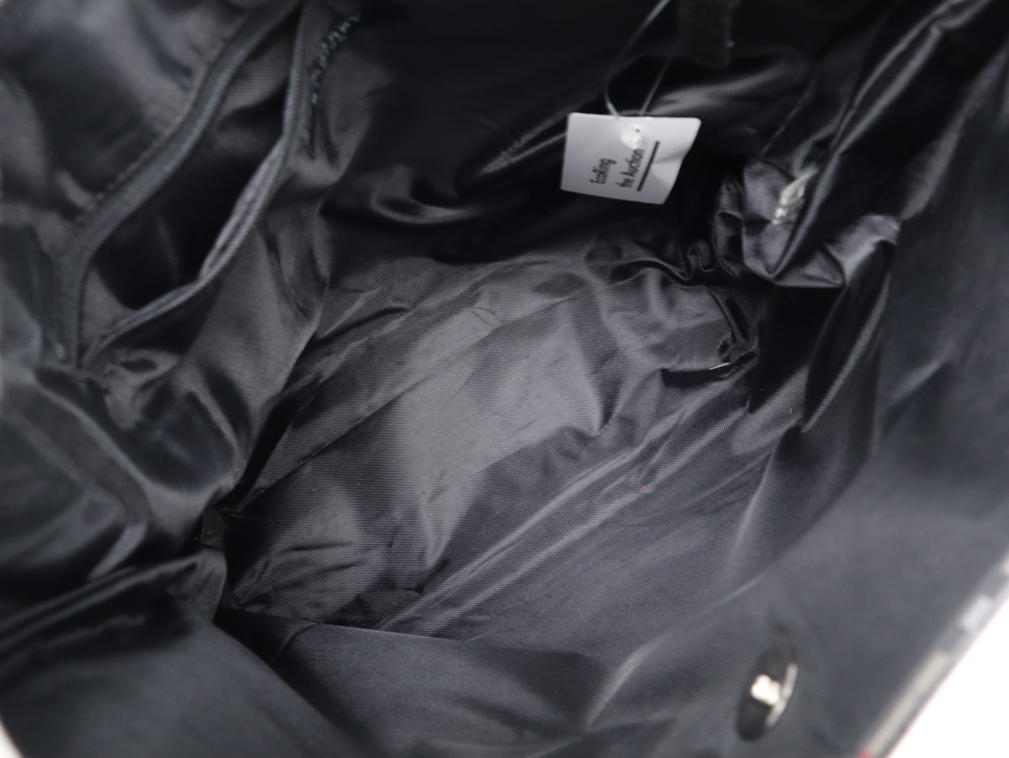 Nova Check Tote Bag, Black Tote Bag — view 8