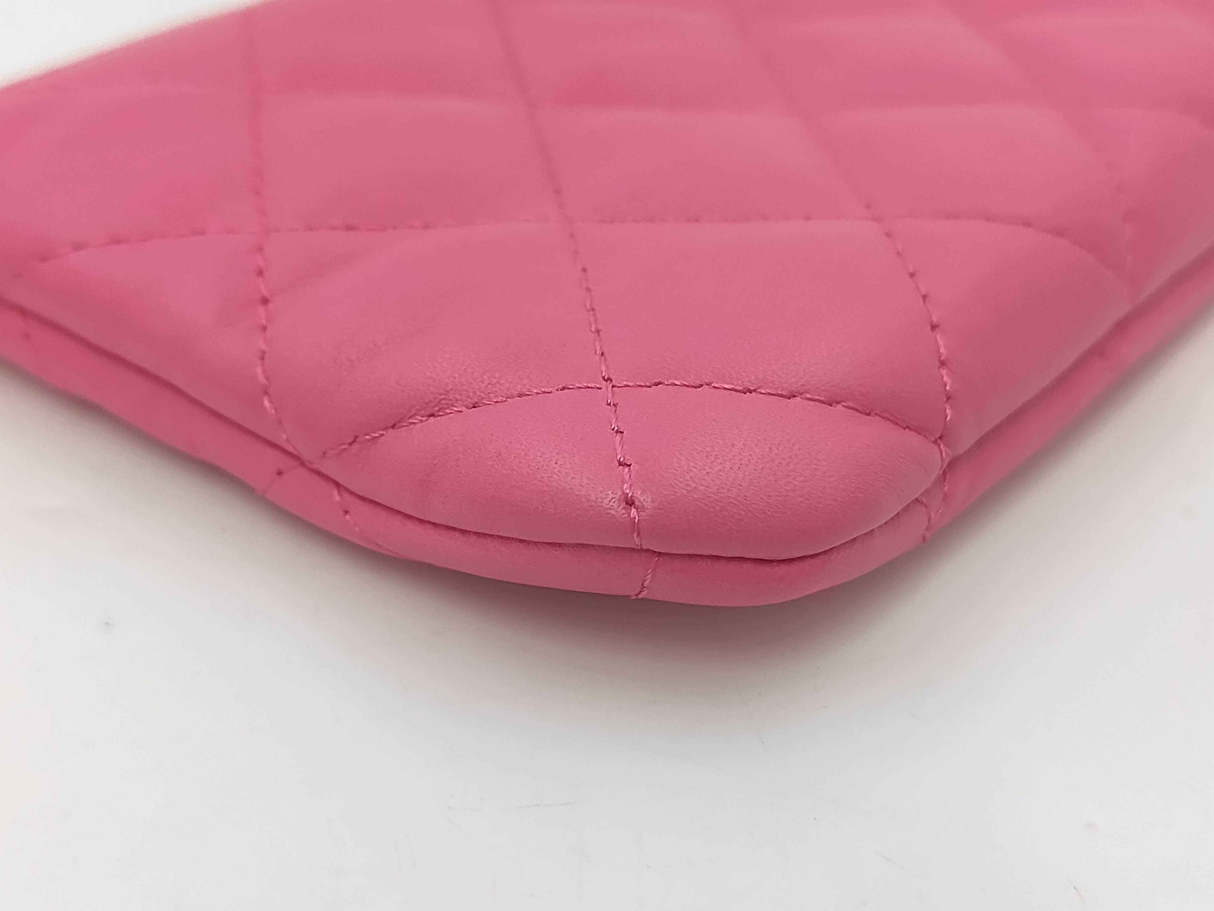 Hot Pink Lambskin Wallet (Serial Number 22) — view 6