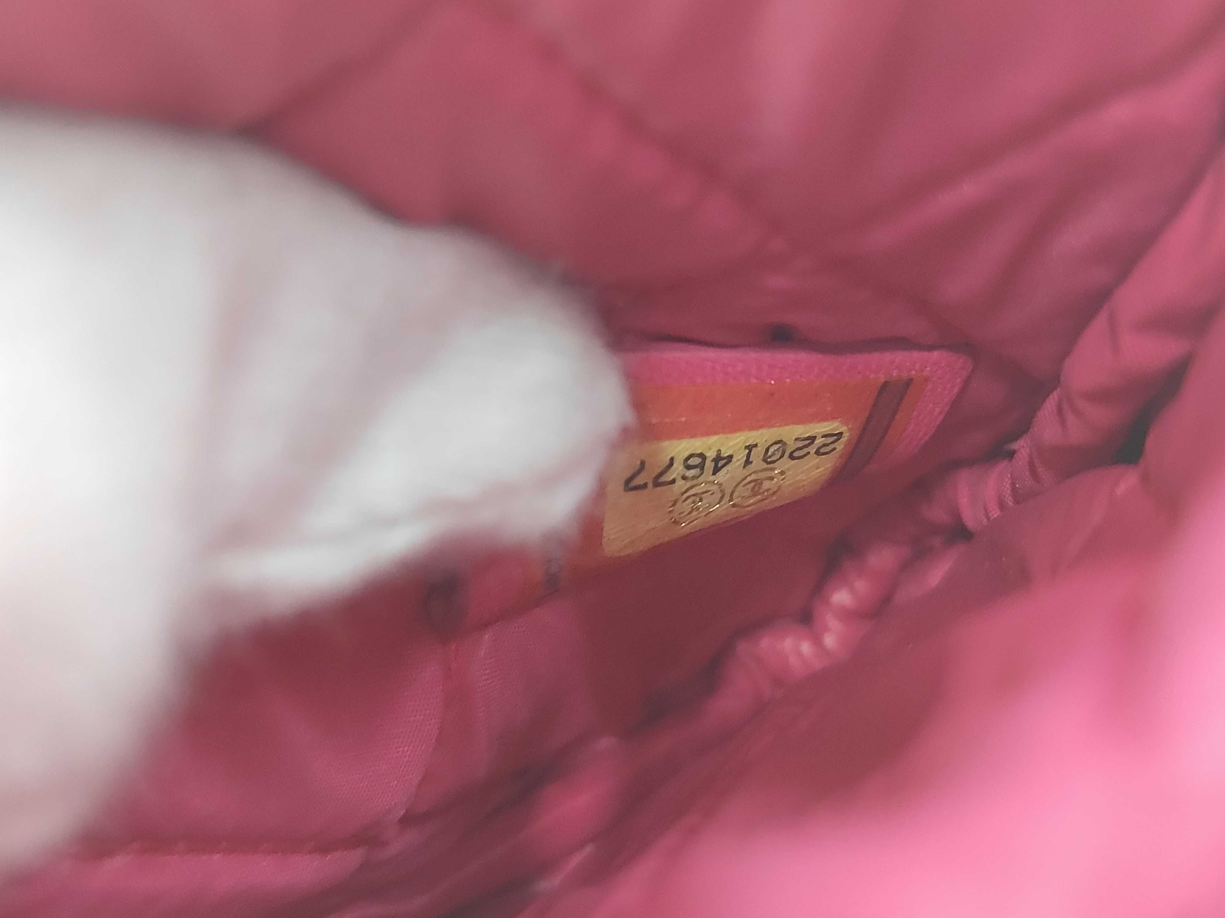 Hot Pink Lambskin Wallet (Serial Number 22) — view 10